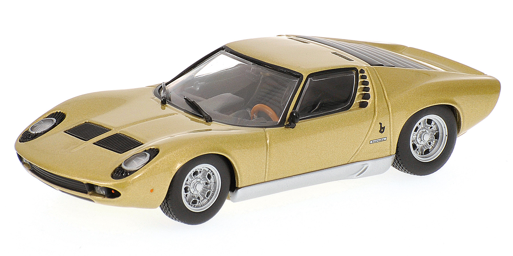 LAMBORGHINI MIURA S - 1969 - GOLD - MUSEUM SERIES