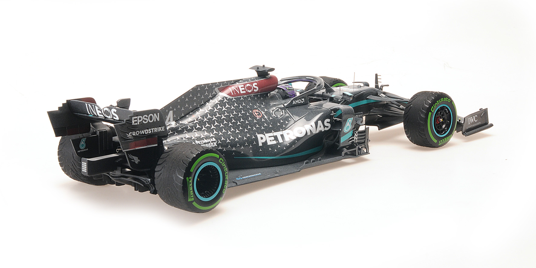 MERCEDES-AMG PETRONAS FORMULA ONE TEAM W11 EQ PERFORMANCE - LEWIS HAMILTON - WORLD CHAMPION 2020