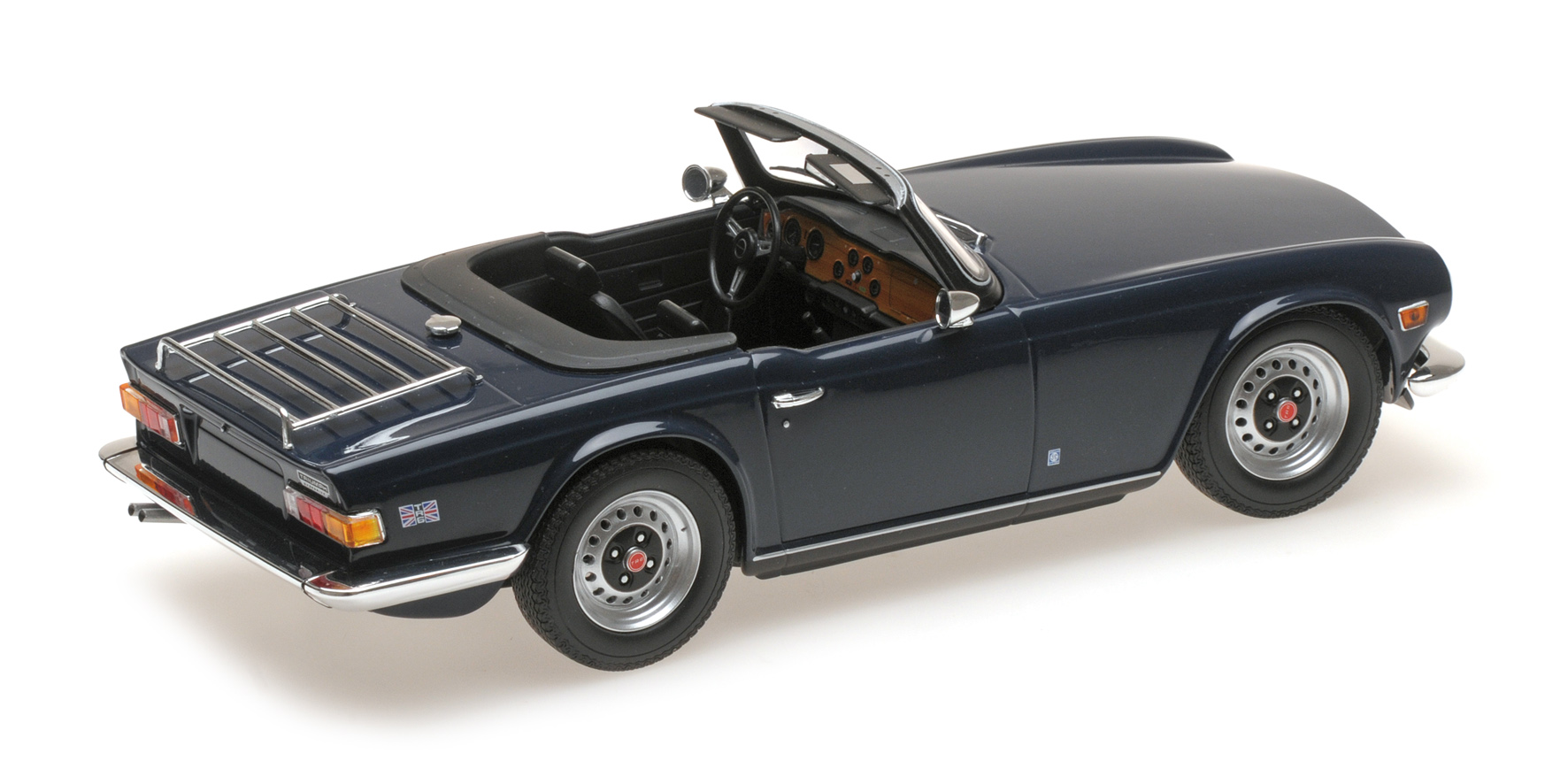 TRIUMPH TR6 - 1973 - DARK BLUE (LHD)