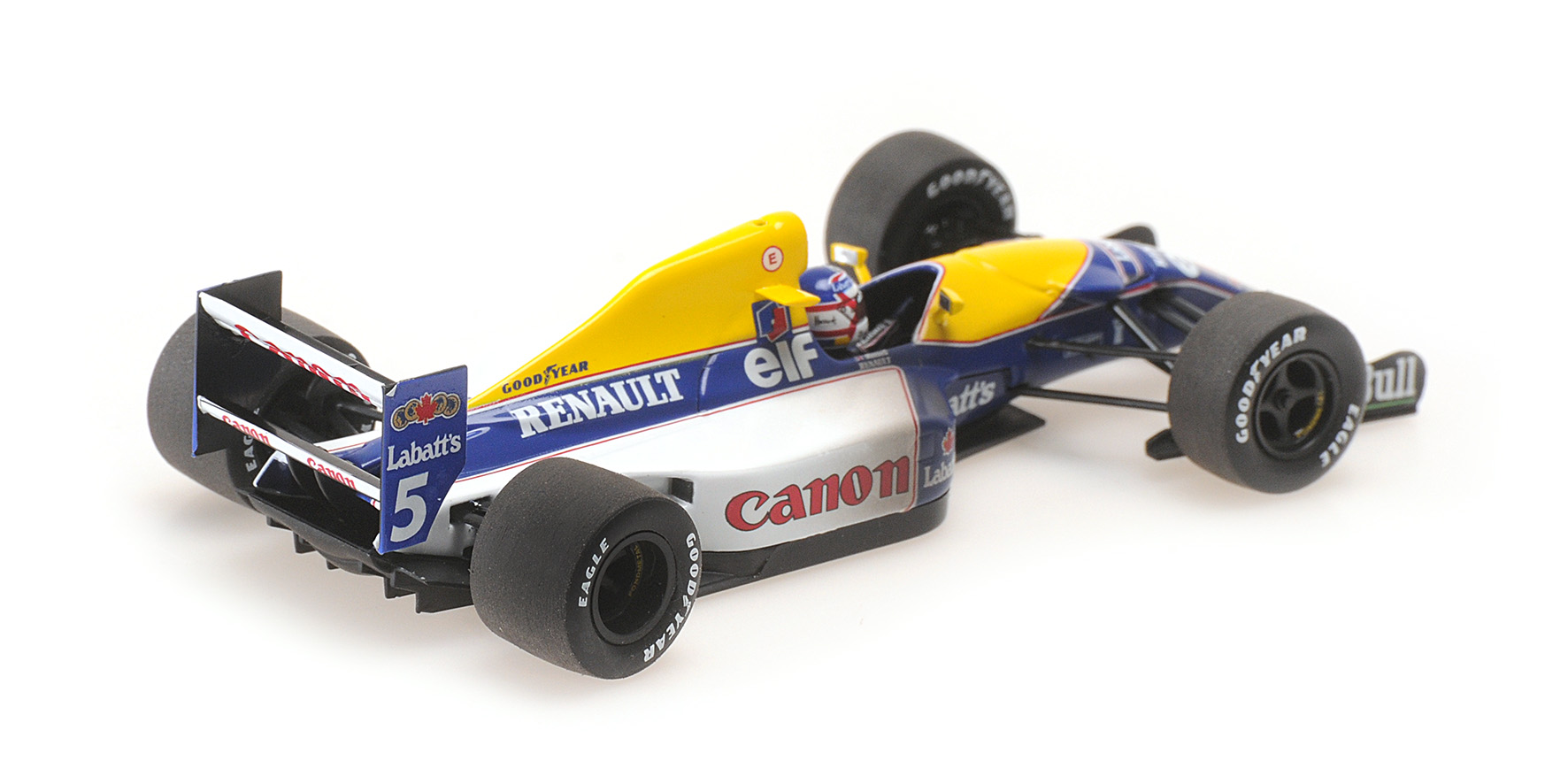 WILLIAMS RENAULT FW 14B - NIGEL MANSELL - WORLD CHAMPION 1992 - DIRTY VERSION