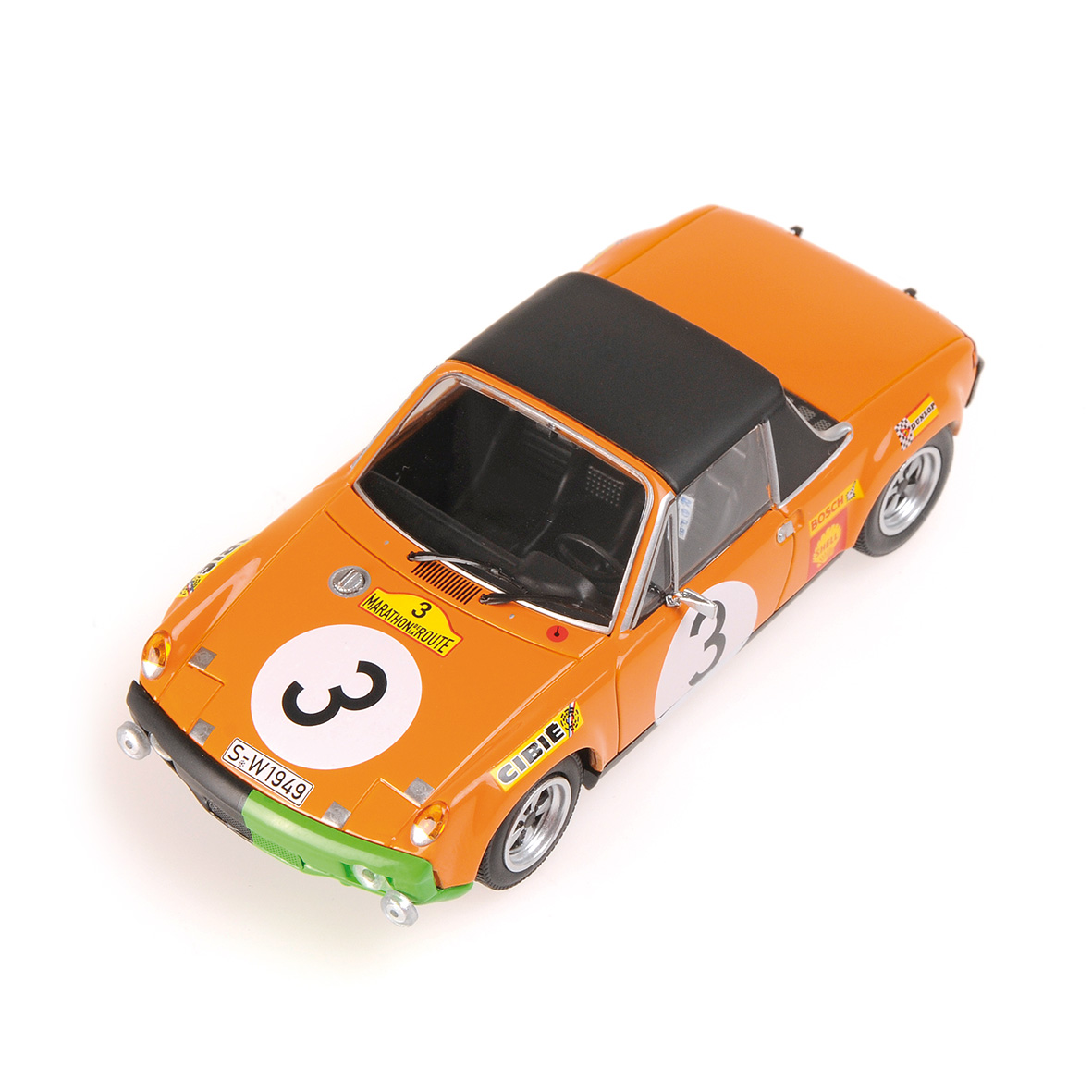 PORSCHE 914/6 - WALDEGAARD/ANDERSSON/CHASSEUIL - 3RD PLACE MARATHON DE LA ROUTE 1970