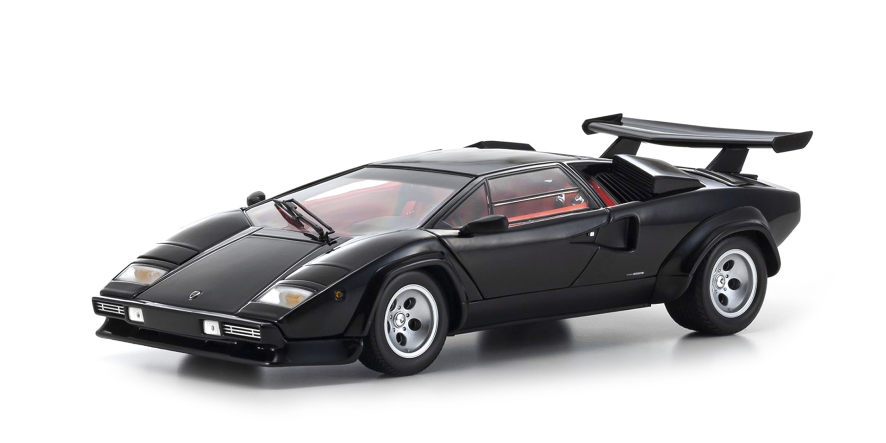 LAMBORGHINI COUNTACH LP5000 QUATTROVALVOLE - BLACK - (08320BK)