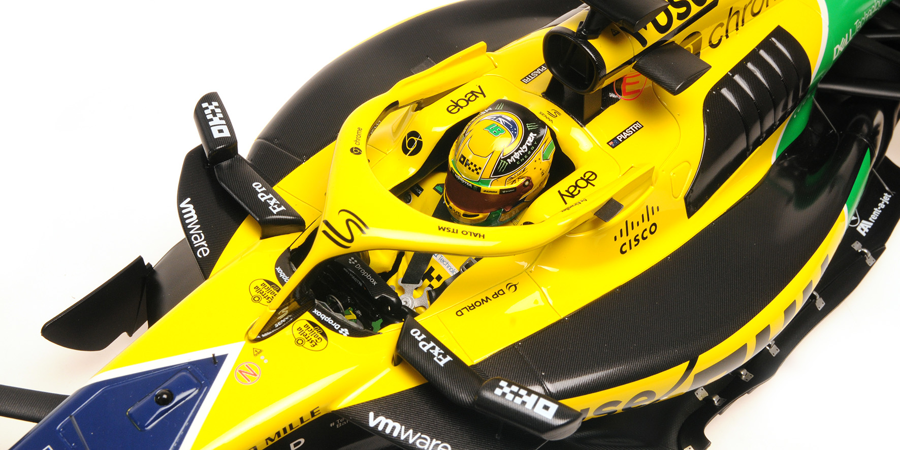 MCLAREN FORMULA 1 TEAM MCL38 - OSCAR PIASTRI - 2ND PLACE MONACO GP 2024