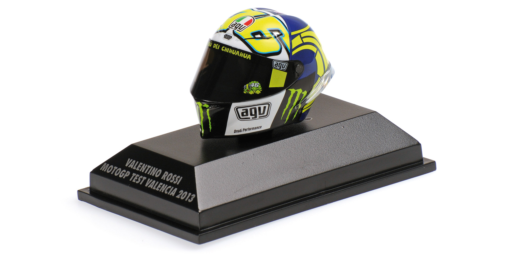 AGV HELMET - VALENTINO ROSSI - MOTOGP TEST VALENCIA 2013