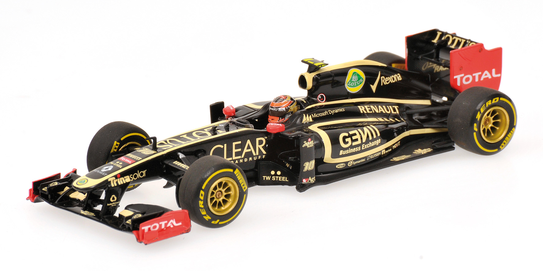 LOTUS RENAULT F1 TEAM - SHOWCAR - ROMAIN GROSJEAN - 2012
