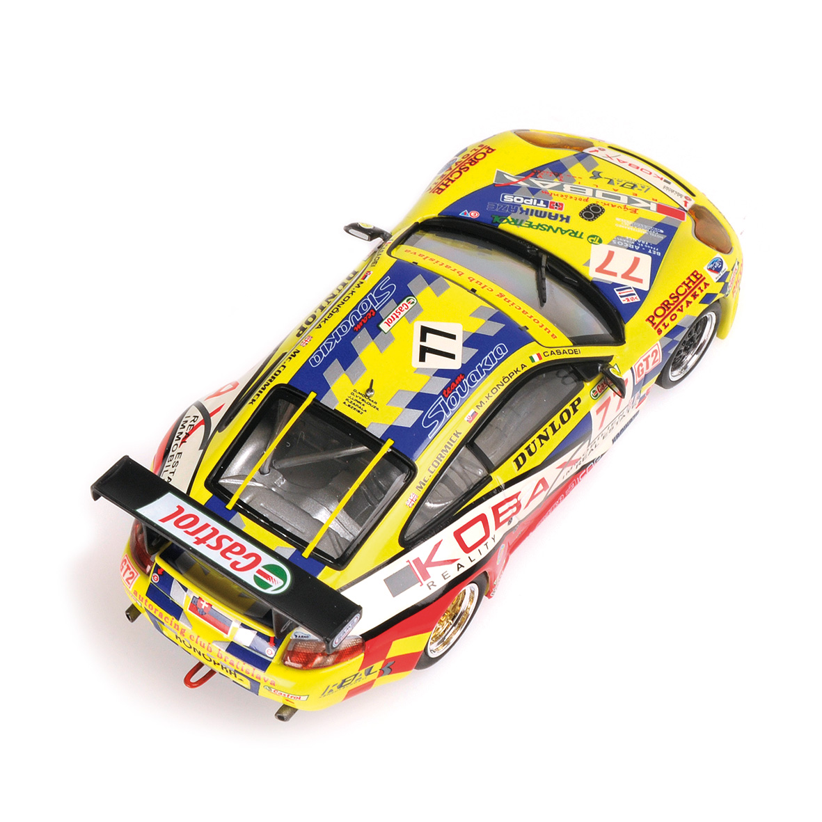 PORSCHE 911 GT3 RS - AUTORACING CLUB BRATISLAVA - KONOPKA/McCORMICK/CASADEI - 12H SEBRING 2007