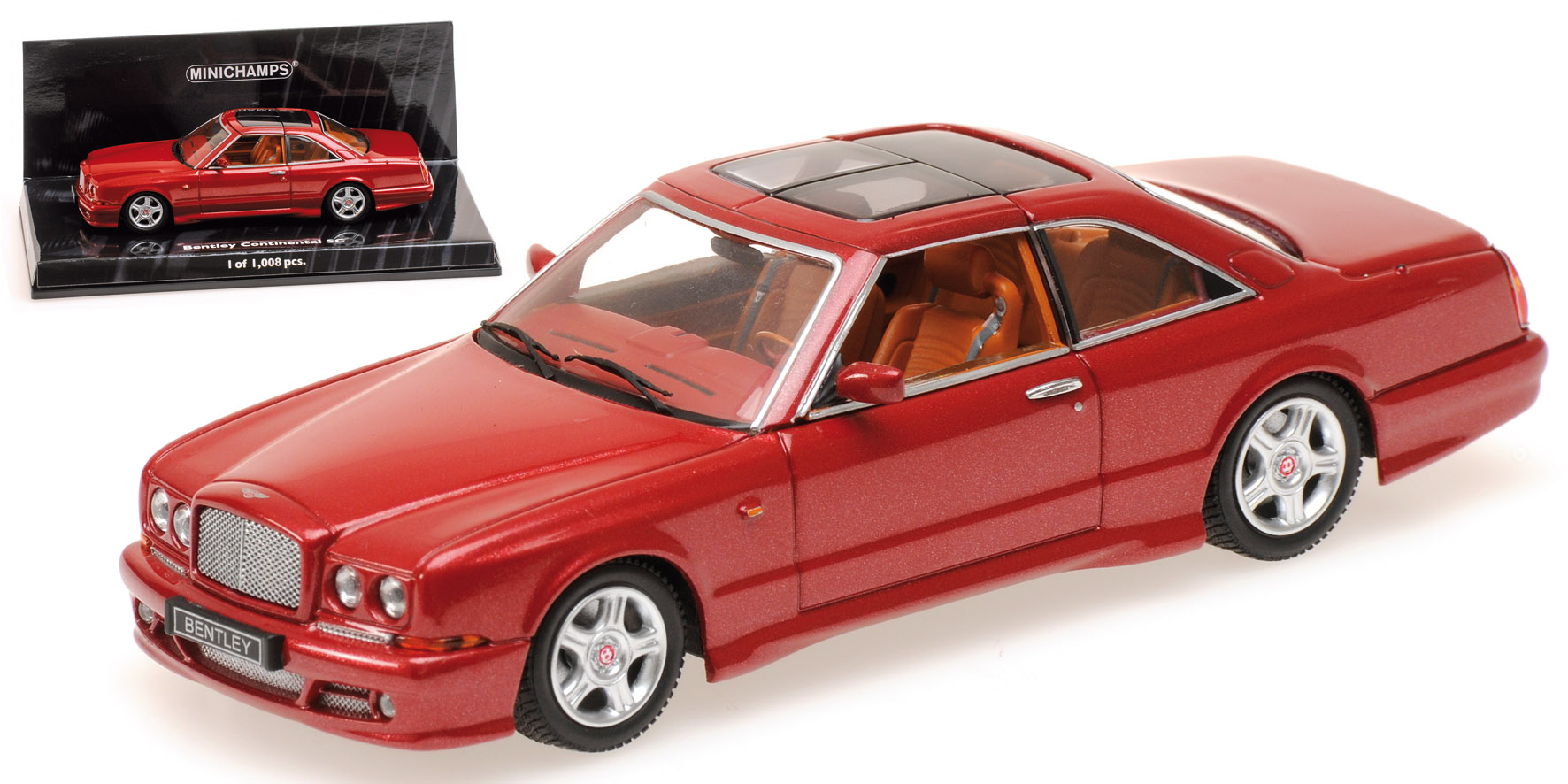 BENTLEY CONTINENTAL SC - 1996 - RED METALLIC