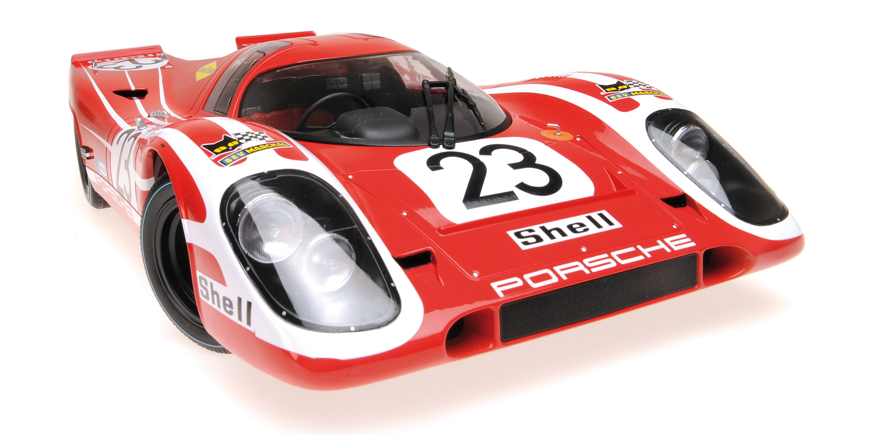 PORSCHE 917K - PORSCHE KONSTRUKTIONEN K.G. - ATTWOOD/HERRMANN - WINNERS LE MANS 24 HOURS 1970
