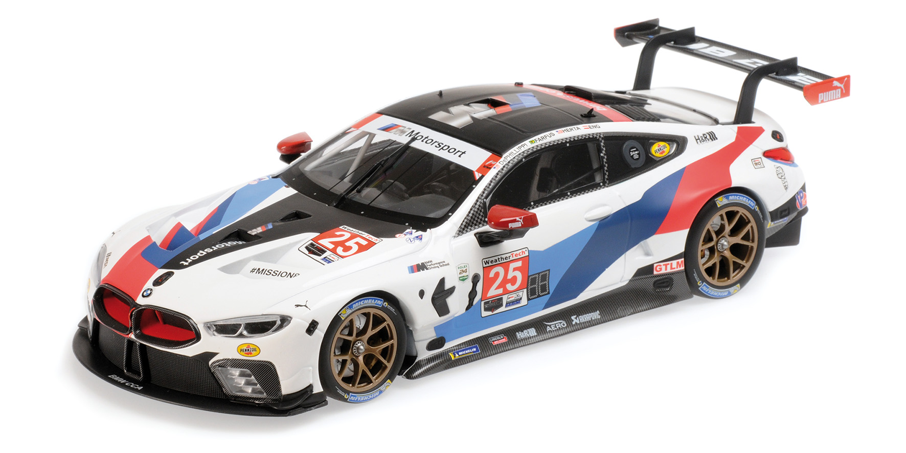 BMW M8 GTE - DE PHILIPPI/FARFUS/HERTA/ENG - CLASS WINNERS 24H DAYTONA 2019