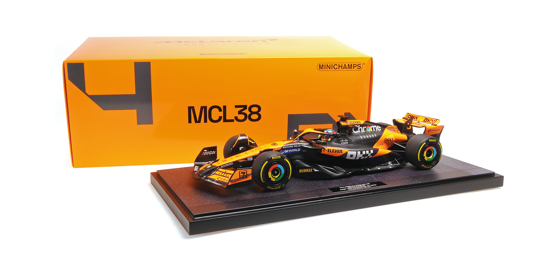 MCLAREN FORMULA 1 TEAM MCL38 - OSCAR PIASTRI - 1ST WIN HUNGARY GP 2024