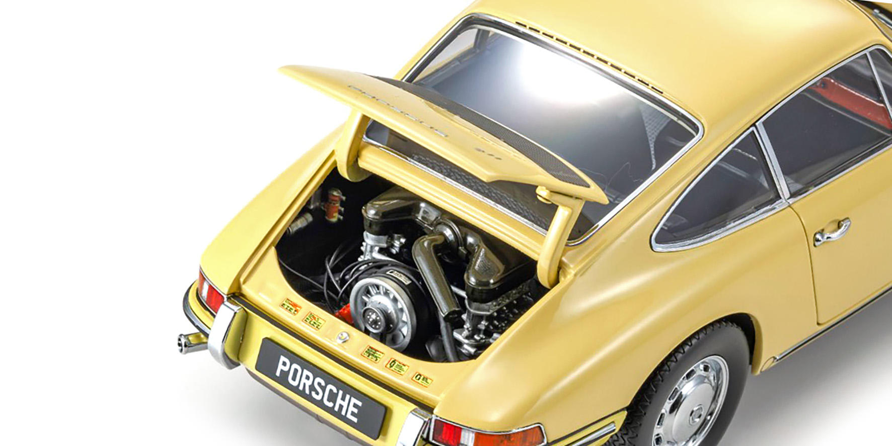 PORSCHE 911 (901) 1964 - CHAMPAGNE YELLOW (08969Y)