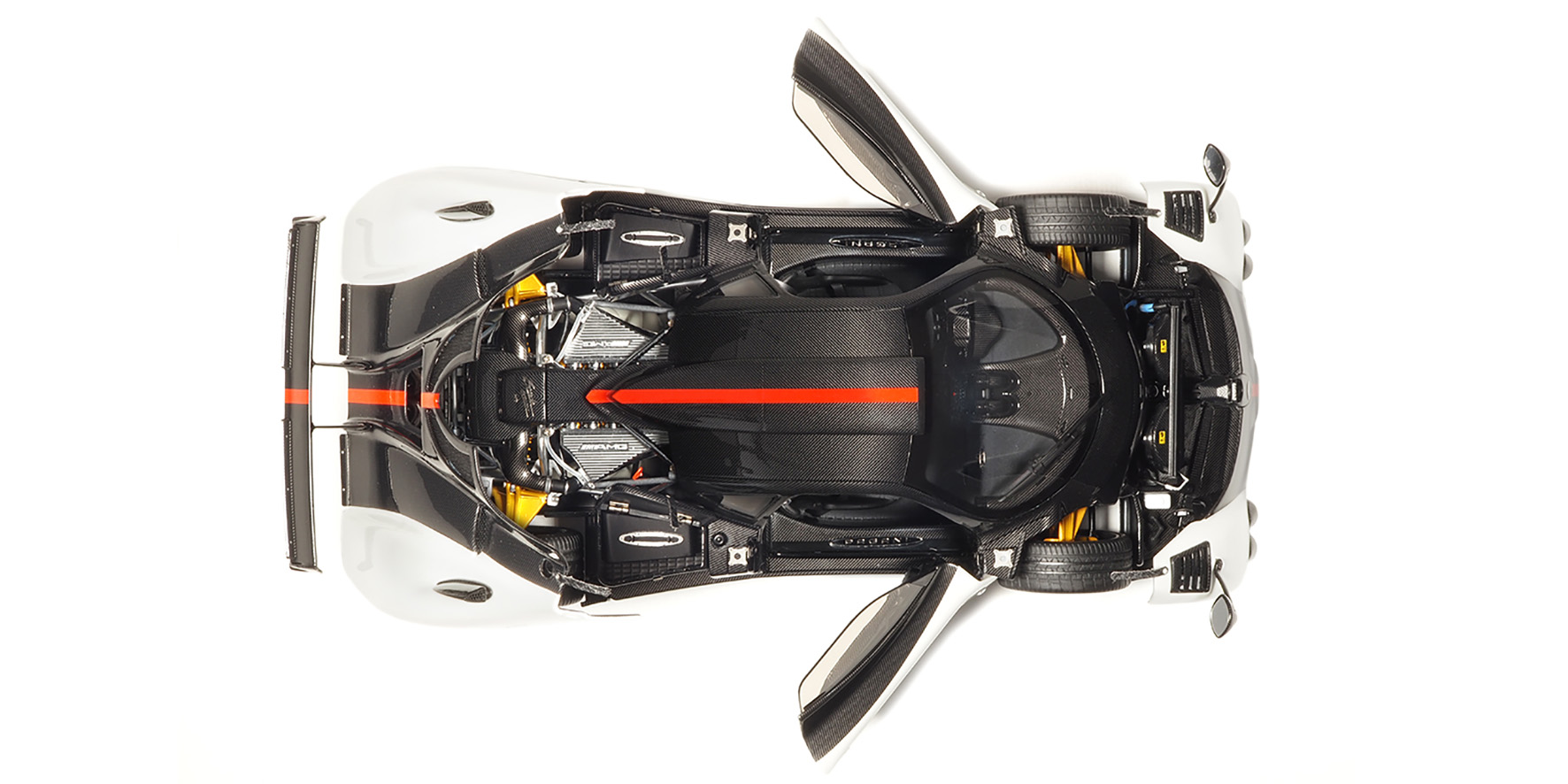 PAGANI ZONDA CINQUE COUPE - 2009 - BIANCO BENNY (850601001)