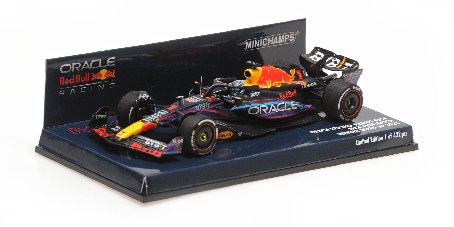 ORACLE RED BULL RACING RB19 - MAX VERSTAPPEN - WINNER MIAMI GP 2023