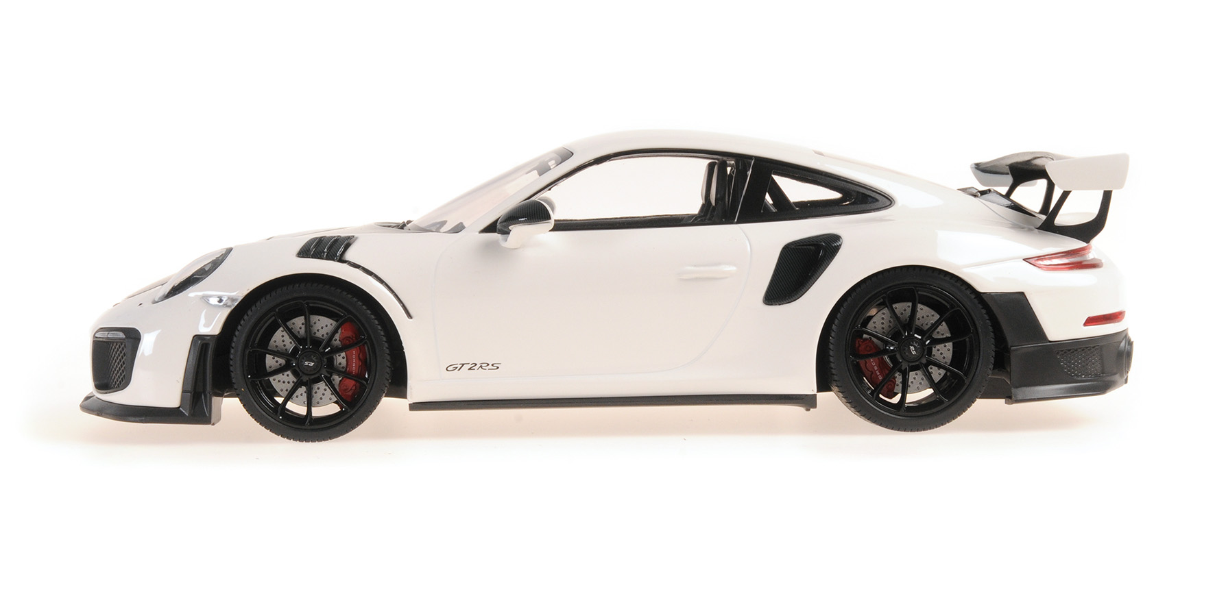 PORSCHE 911 (991.2) GT2RS - 2018 - WHITE W/ BLACK WHEELS