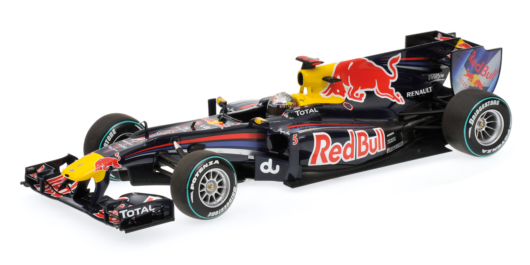 RED BULL RACING RENAULT RB6 - SEBASTIAN VETTEL - ABU DHABI GP 2010 - WORLD CHAMPION