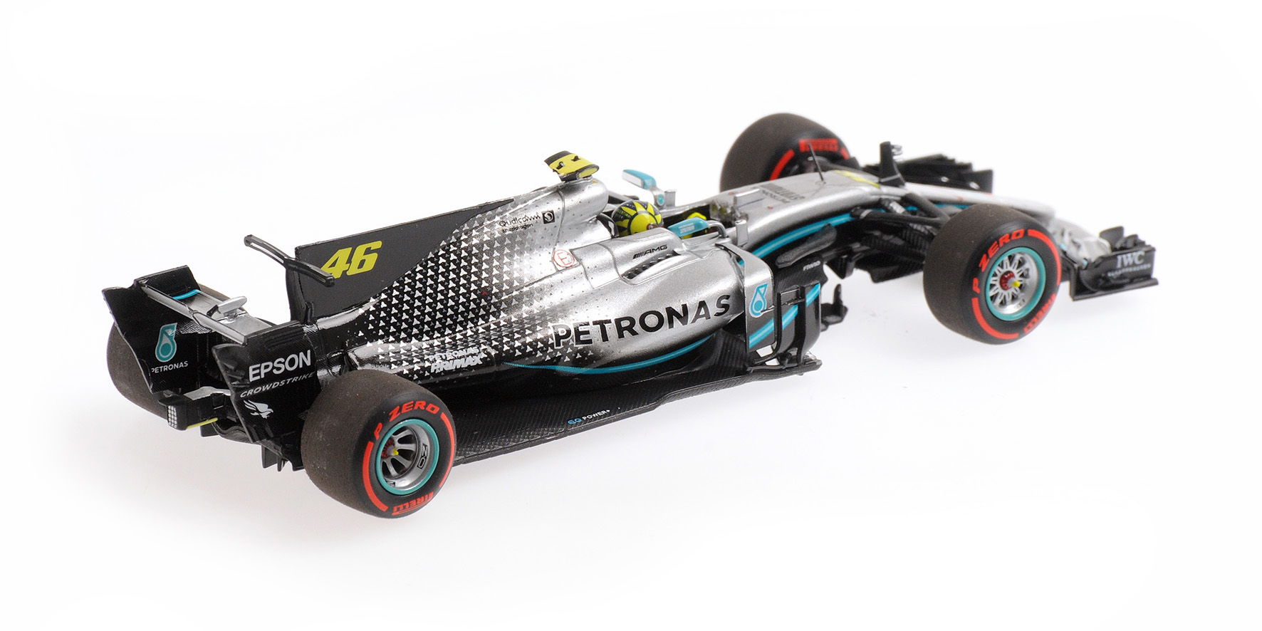 MERCEDES-AMG PETRONAS MOTORSPORT F1 W08 EQ POWER+ - ROSSI - RIDE SWAP 10 DECEMBER VALENCIA 2019