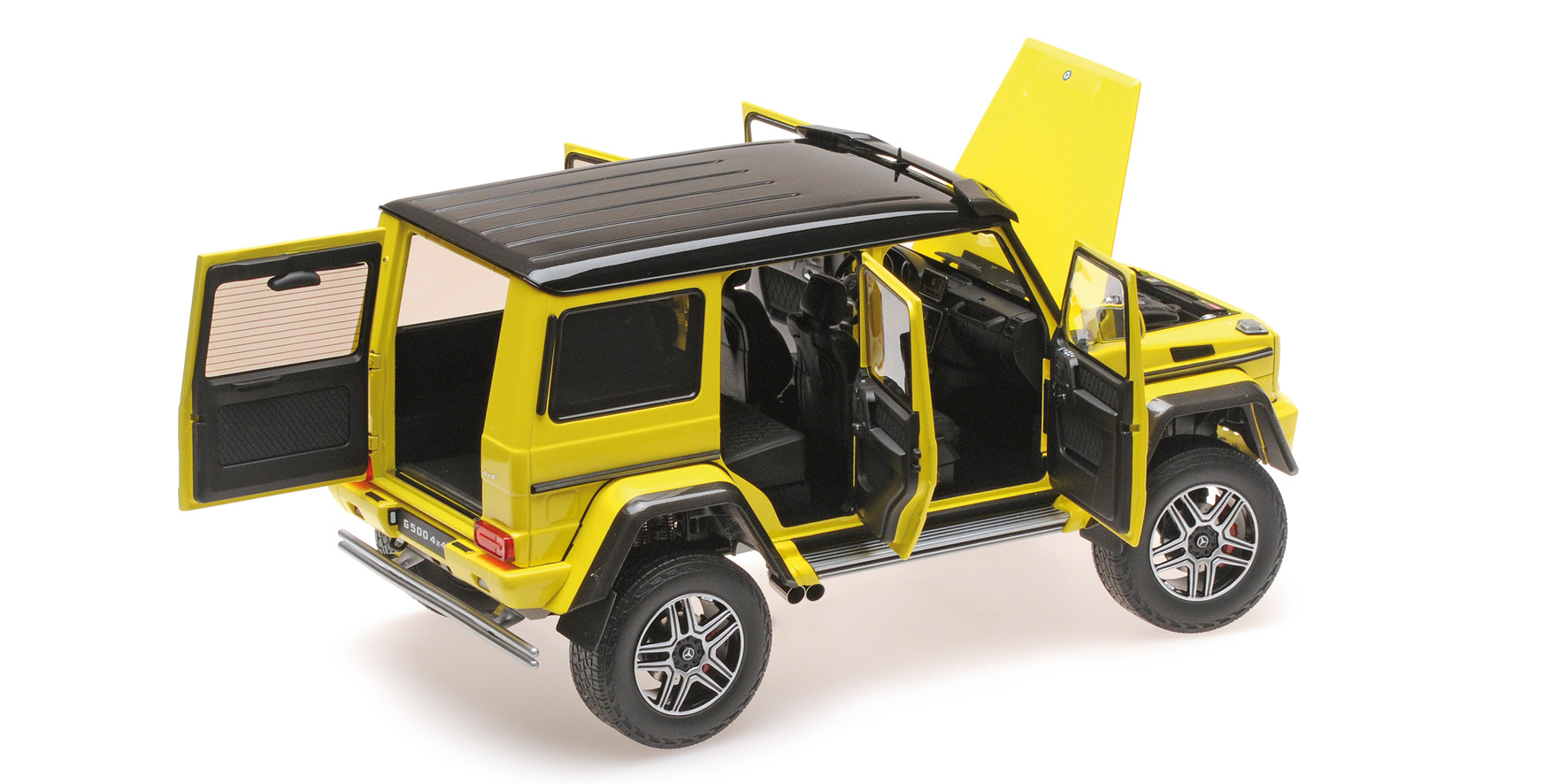MERCEDES-BENZ G500 4x4² CONCEPT - YELLOW