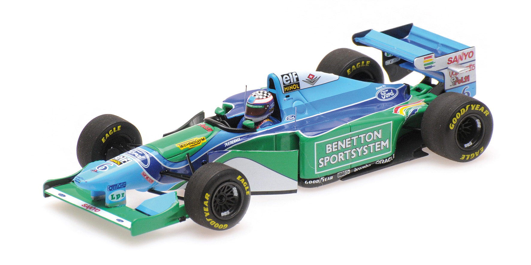 BENETTON FORD B194 - JJ LEHTO - MONACO GP 1994