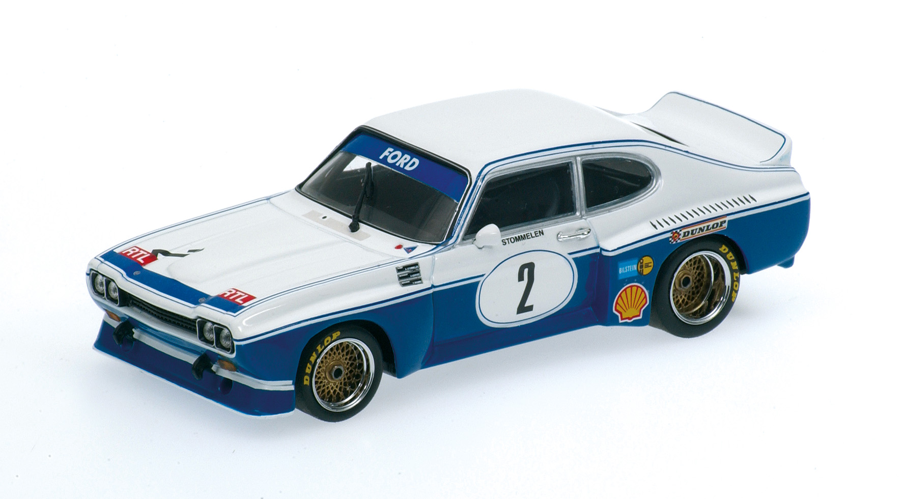 FORD CAPRI RS 3100 - ROLF STOMMELEN - WINNER DIV. I - TEAM FORD - DRM EIFELRENNEN 1974