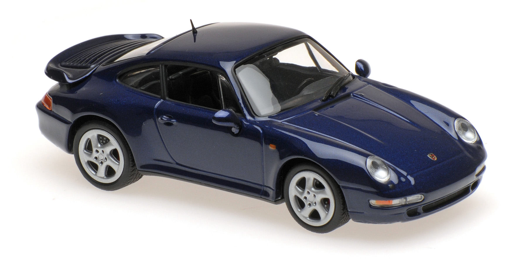 PORSCHE 911 TURBO S (993) - 1997 - BLUE METALLIC