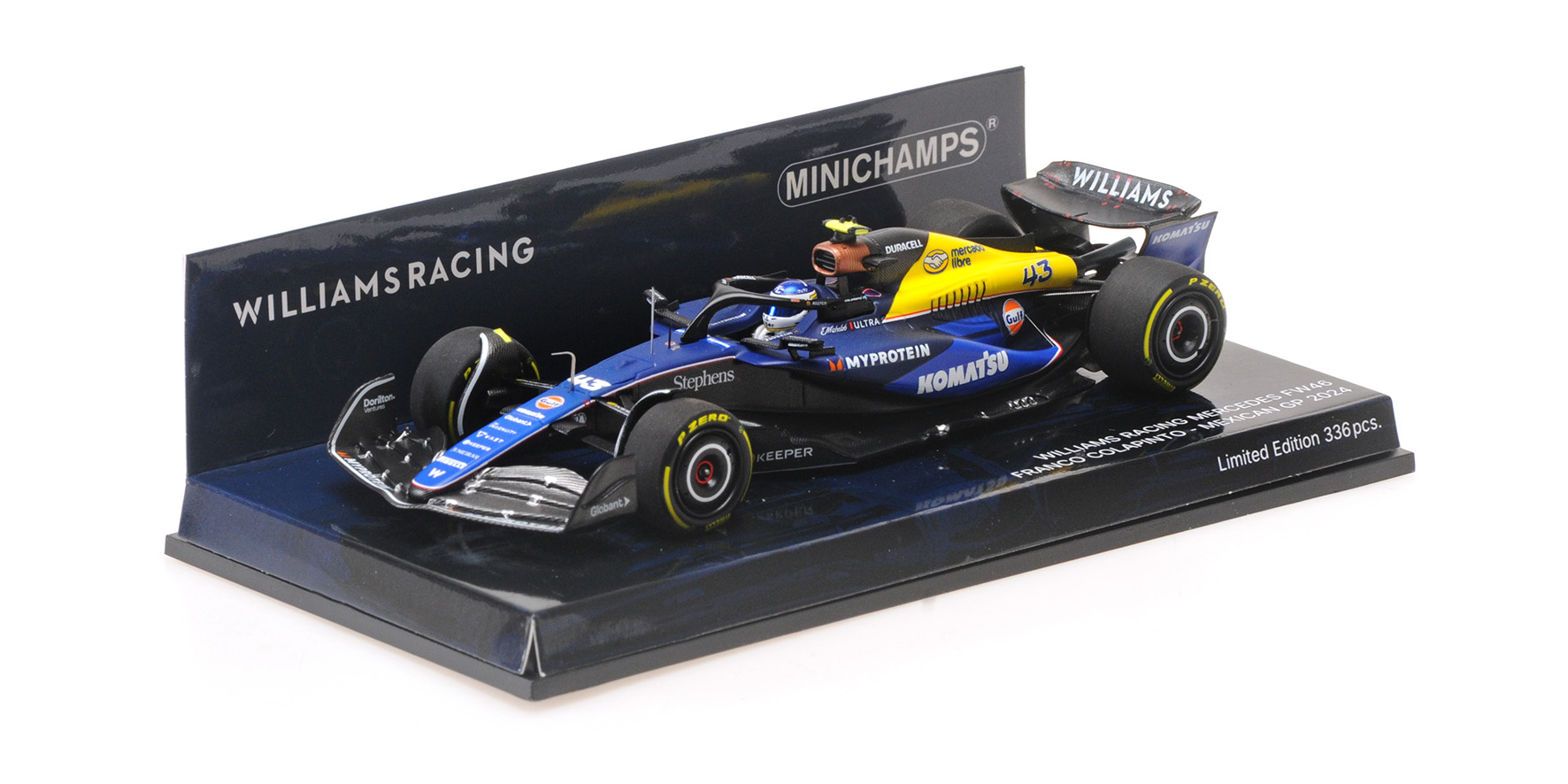 WILLIAMS RACING FW46 - FRANCO COLAPINTO - MEXICAN GP 2024