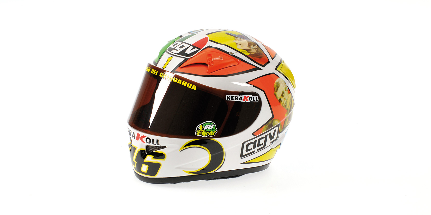 AGV HELMET - VALENTINO ROSSI - MOTOGP MUGELLO - 2006