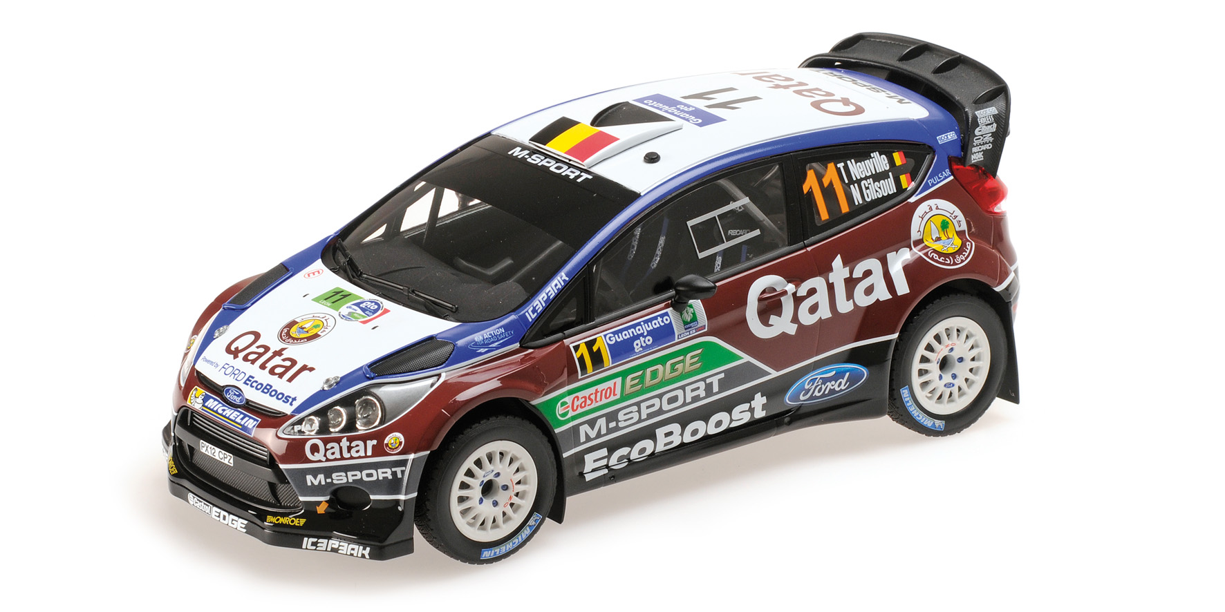 FORD FIESTA RS WRC - QATAR M-SPORT WORLD RALLY TEAM - NEUViLLE/GILSOUL - RALLY MEXICO 2013
