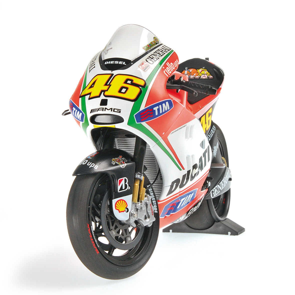 DUCATI DESMOSEDICI GP12 - VALENTINO ROSSI - MOTOGP 2012