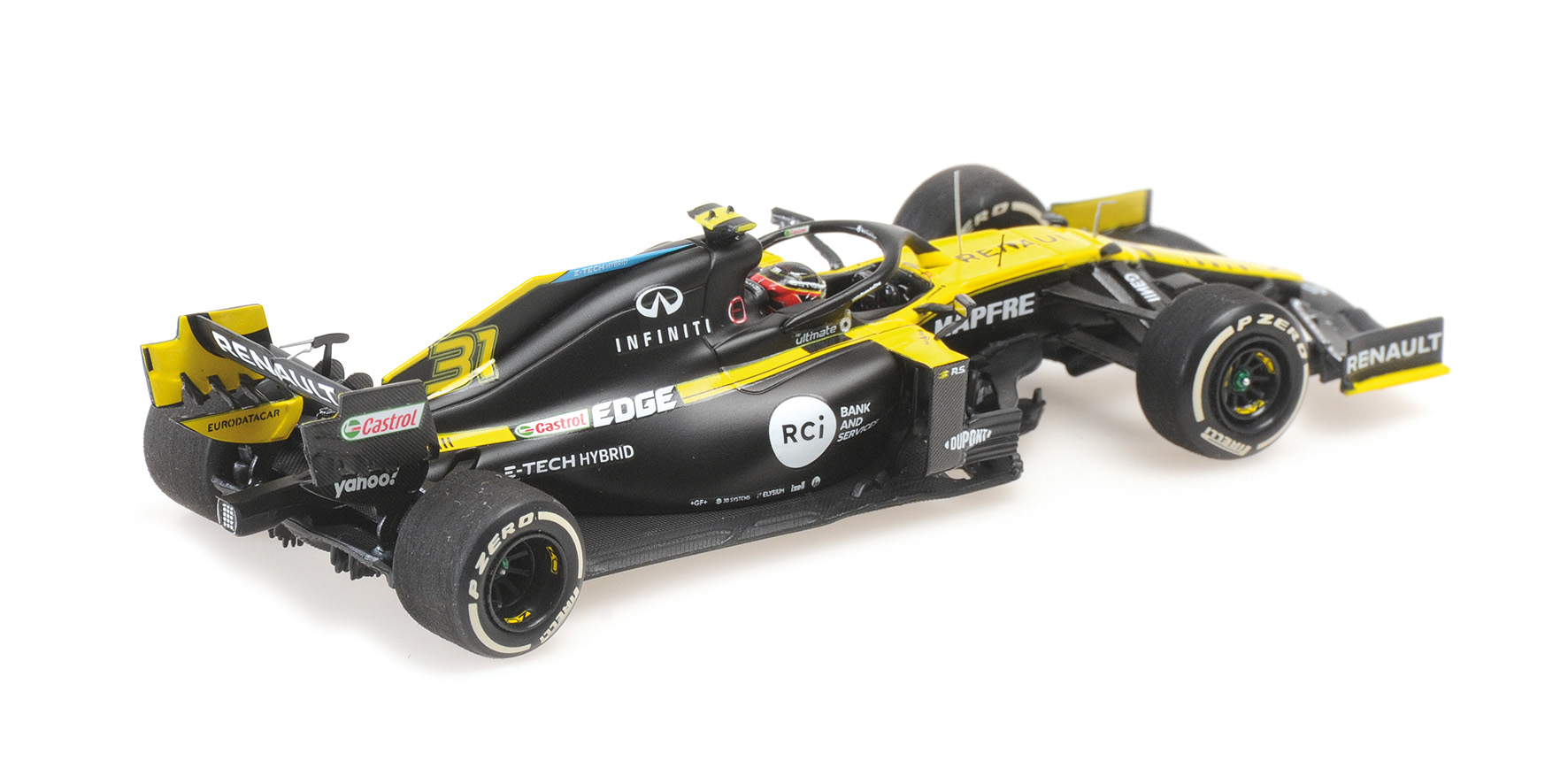 RENAULT DP WORLD F1 TEAM R.S.20 - ESTEBAN OCON - 2ND PLACE SAKHIR GP 2020