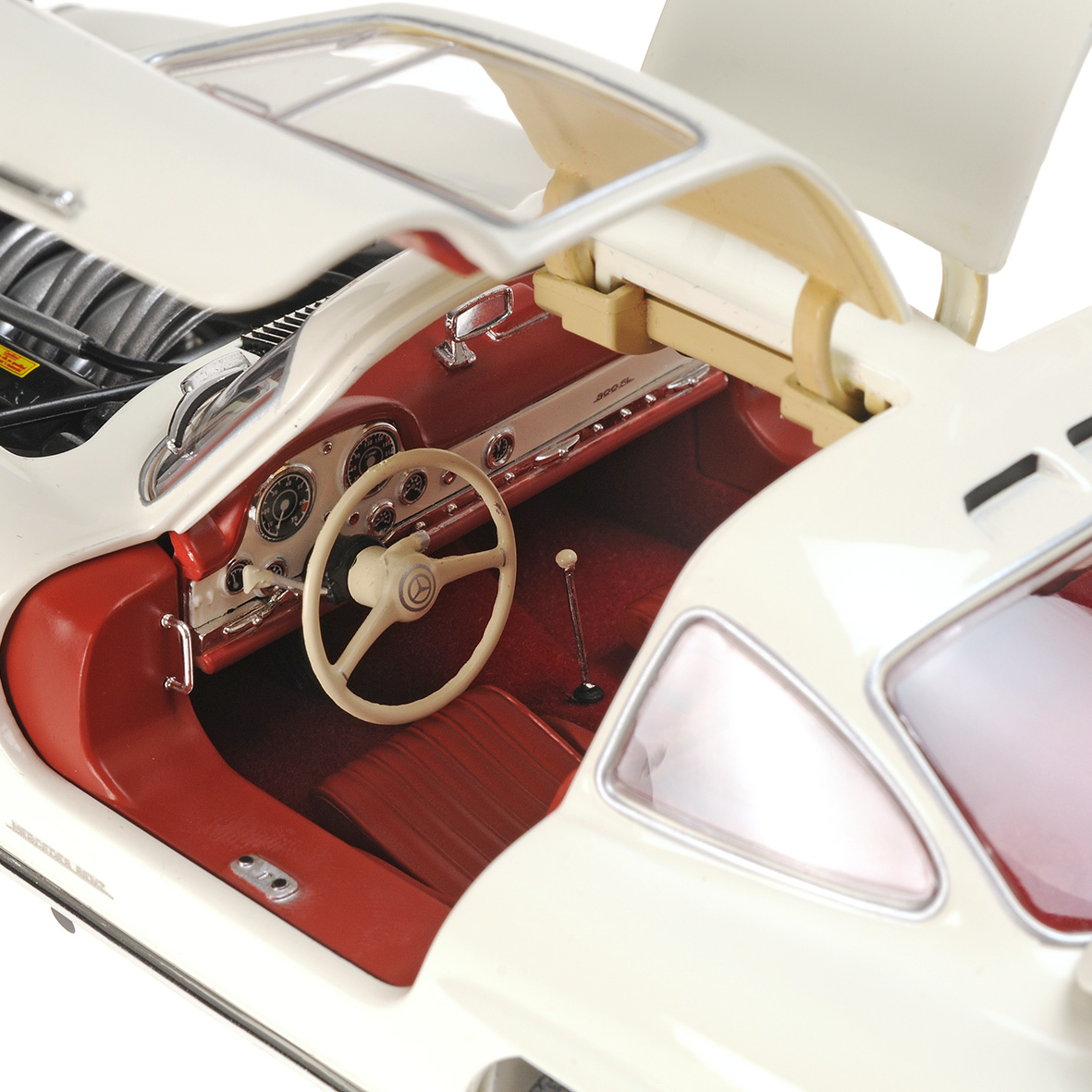 MERCEDES-BENZ 300 SL (W198 I) - 1954 - WHITE