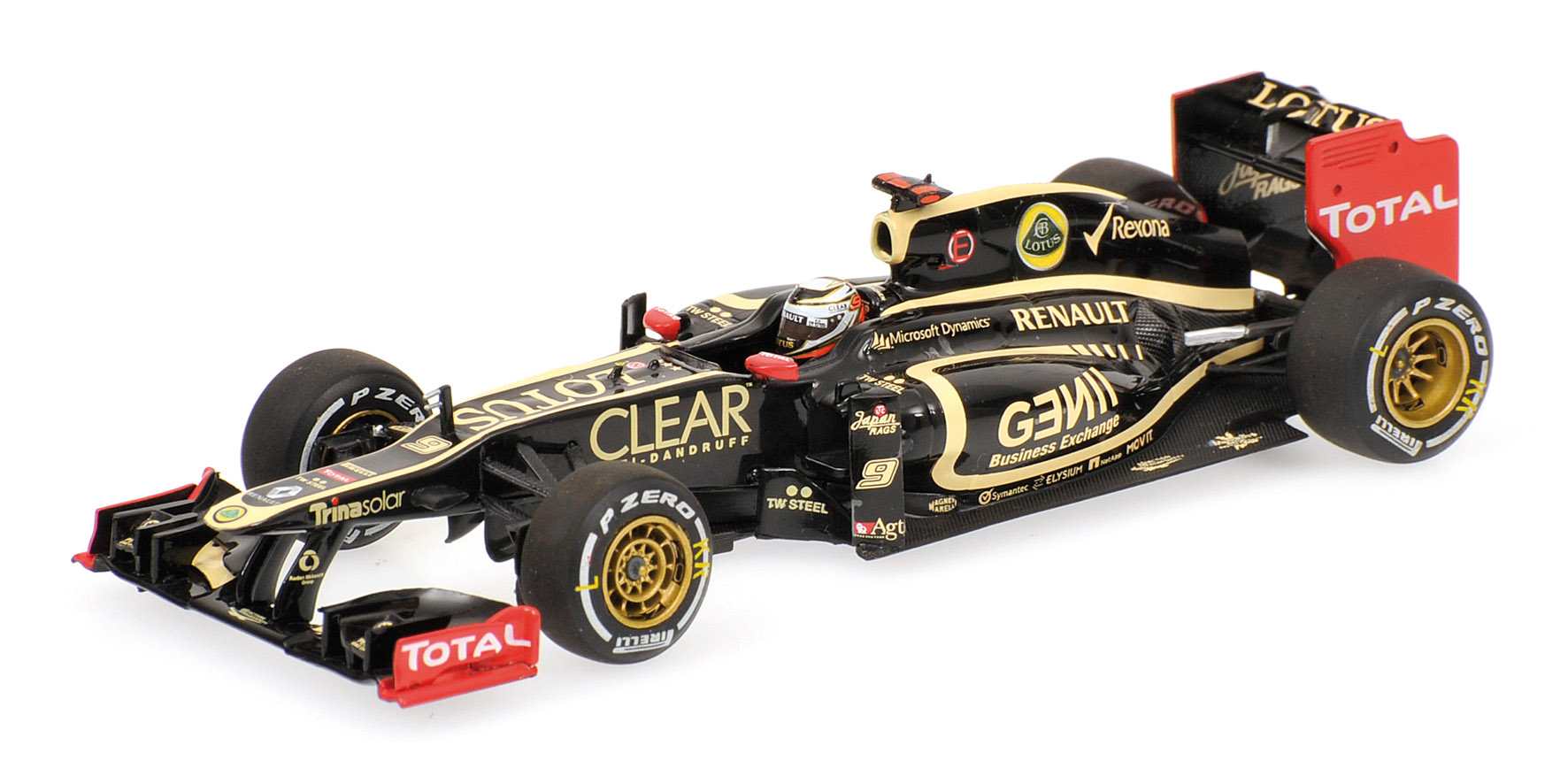 LOTUS F1 TEAM RENAULT E20 - KIMI RÄIKKÖNEN - 1ST PODIUM WITH LOTUS - BAHRAIN GP 2012
