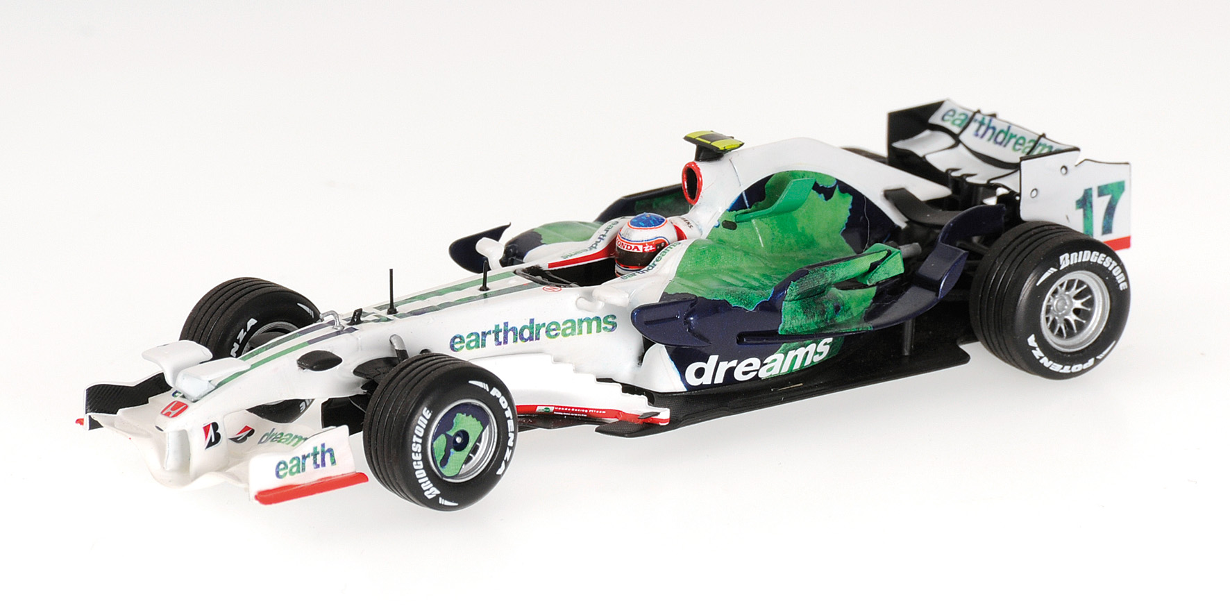 HONDA RACING F1 TEAM - RA108 - RUBENS BARRICHELLO - 2008