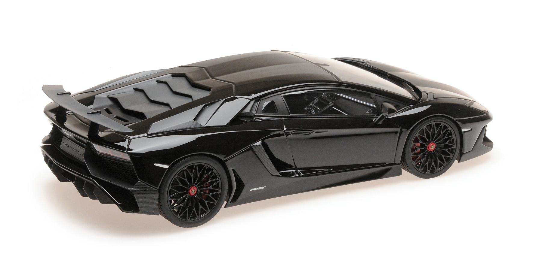 LAMBORGHINI AVENTADOR SV - BLACK (C09521BK)