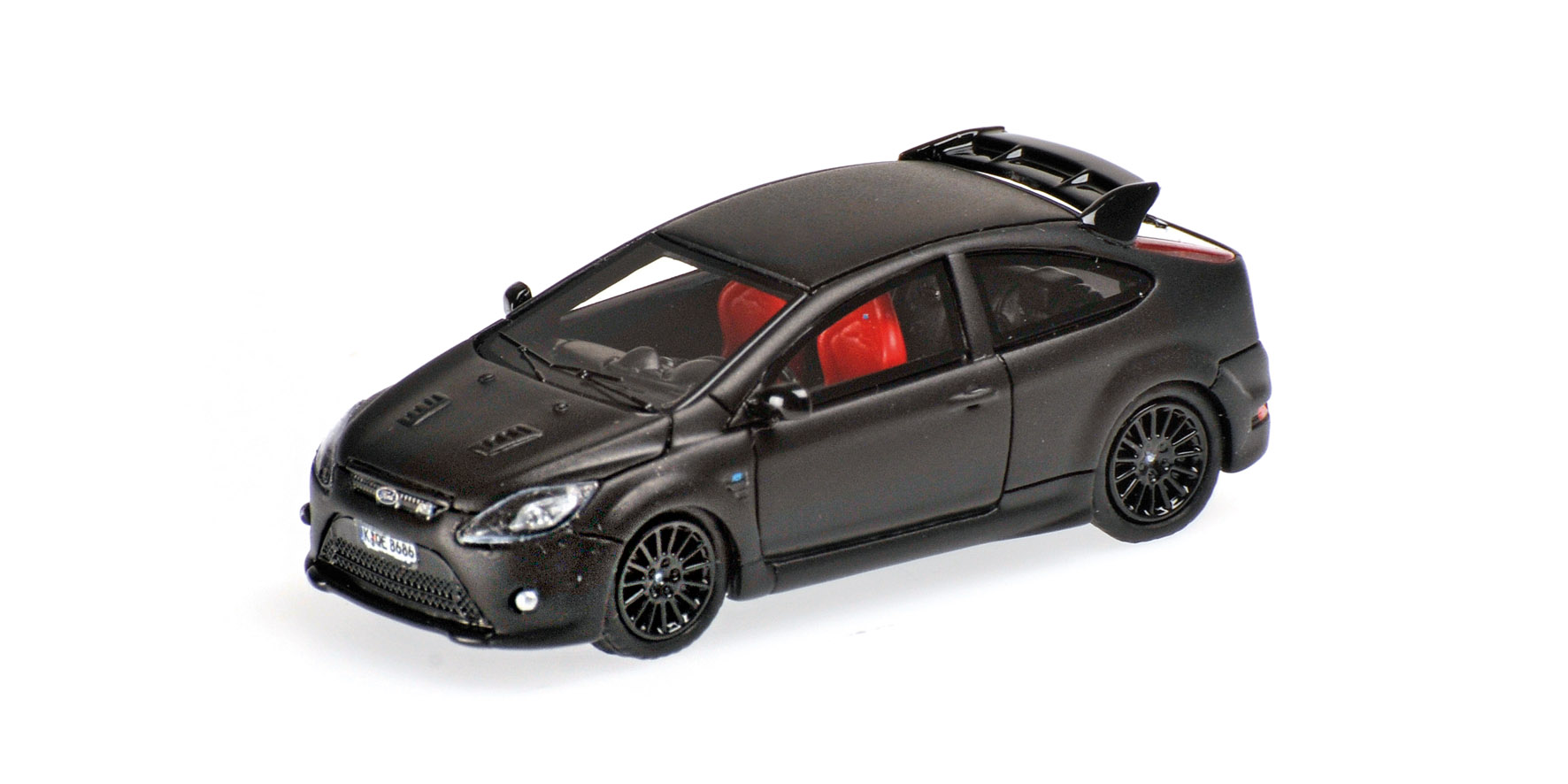 FORD FOCUS RS - 2008 - MATT BLACK