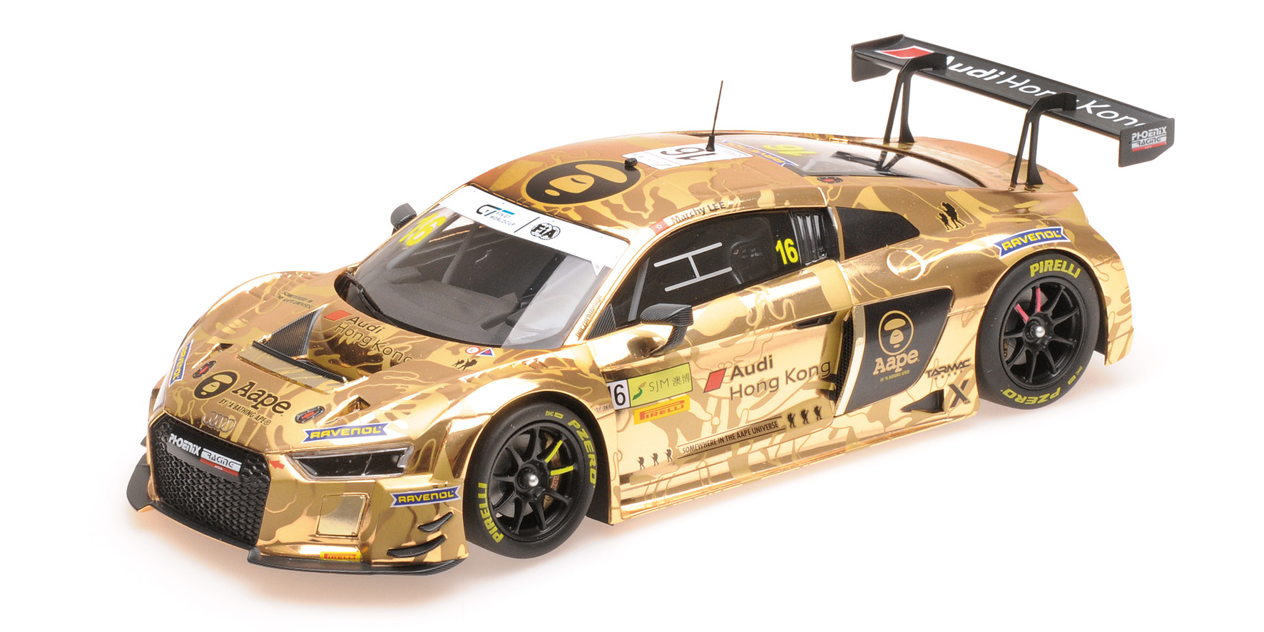 AUDI R8 LMS - AAPE/AUDI HONG KONG - MARCHY LEE - FIA GT WORLD CUP MACAU 2016