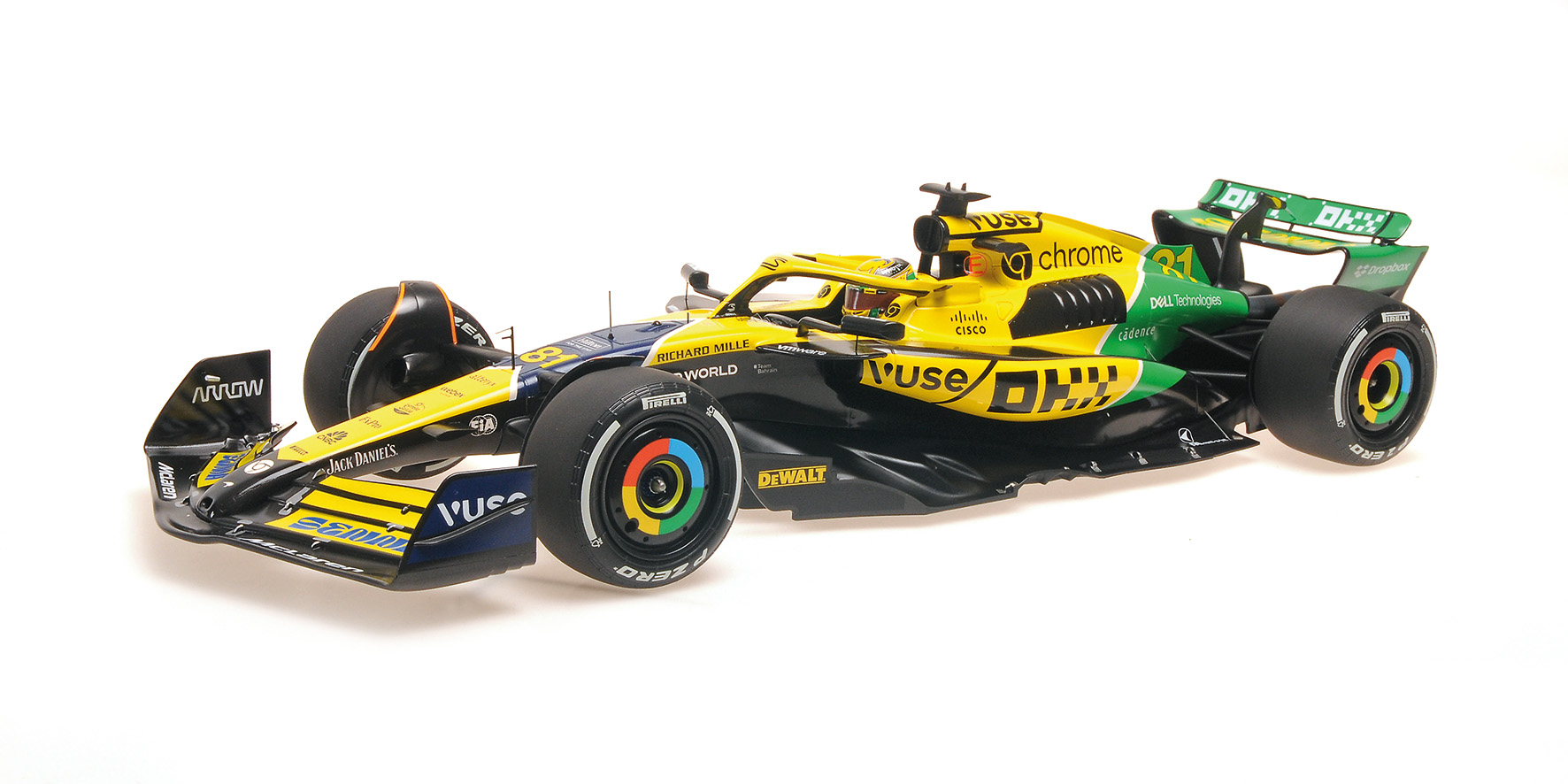 MCLAREN FORMULA 1 TEAM MCL38 - OSCAR PIASTRI - 2ND PLACE MONACO GP 2024