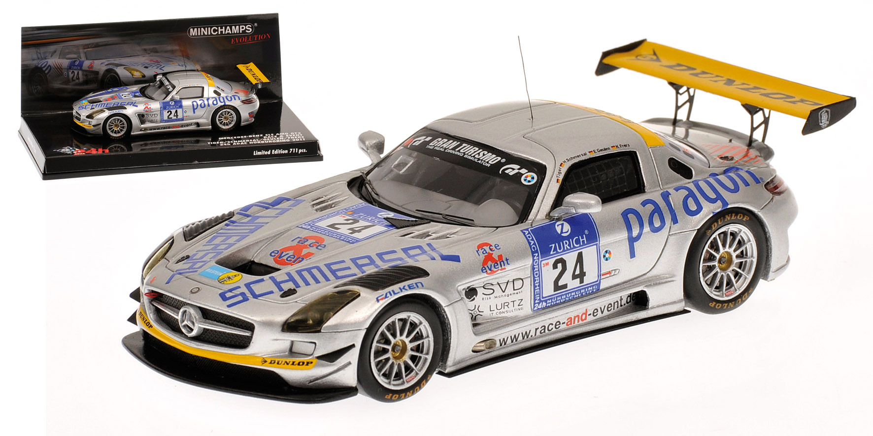 MERCEDES-BENZ SLS AMG GT3 - 'TIGER'/SCHMERSAL/GEULEN/FRERS - 24H NÜRBURGRING 2011