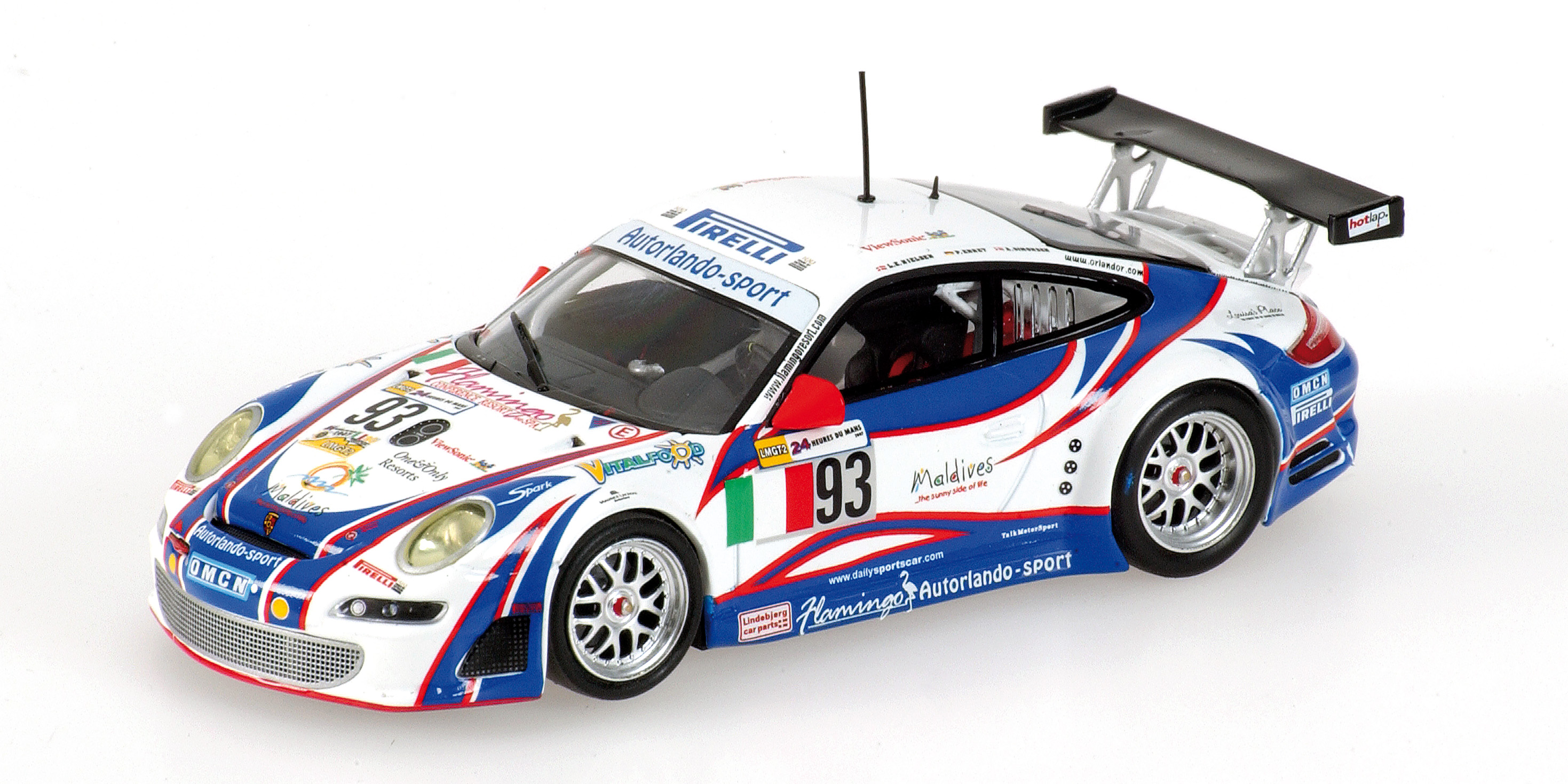 PORSCHE 911 GT3 RSR - SIMONSEN/NIELSEN/EHRET - TEAM AUTORLANDO SPORT - 24H LE MANS 200t