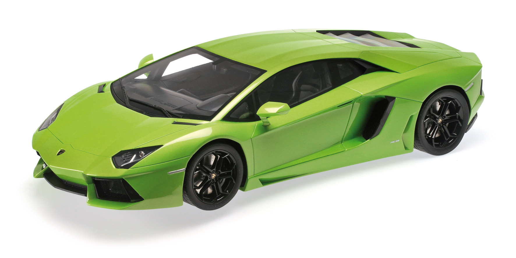 LAMBORGHINI AVENTADOR - LIGHT GREEN (KSR08661GR)