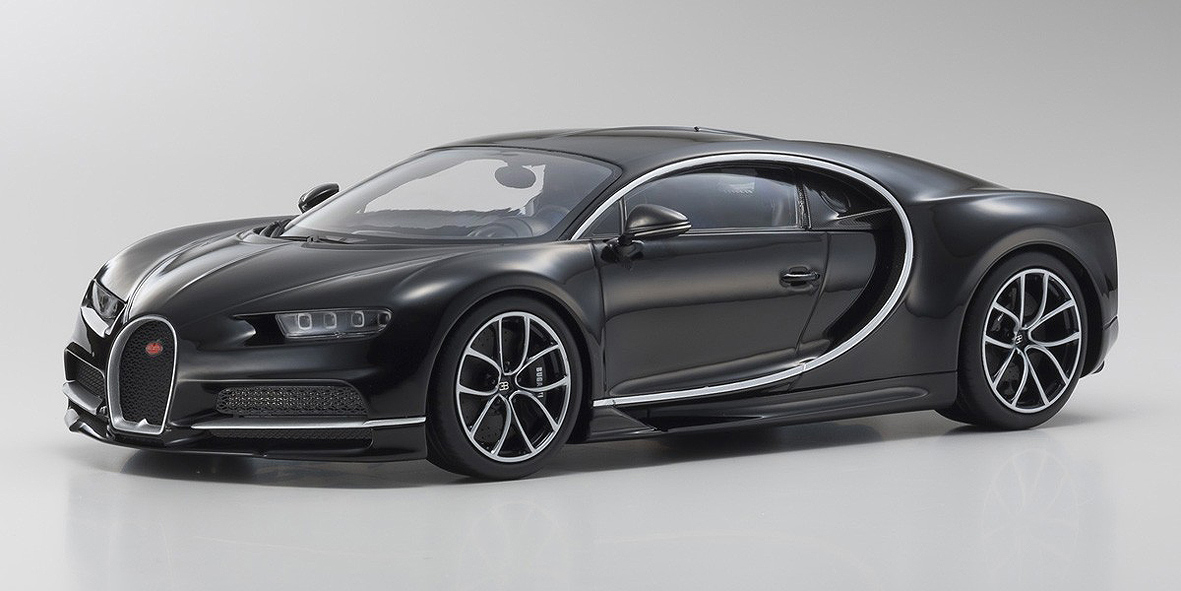 BUGATTI CHIRON - 'OUSIA' - BLACK (C09548BK)