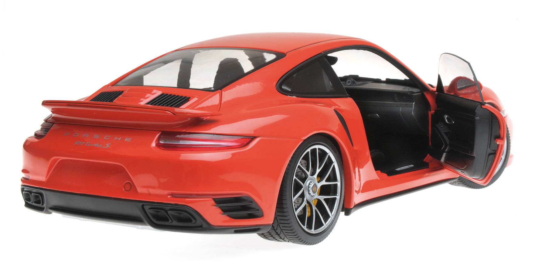 PORSCHE 911 TURBO S - 2016 - ORANGE