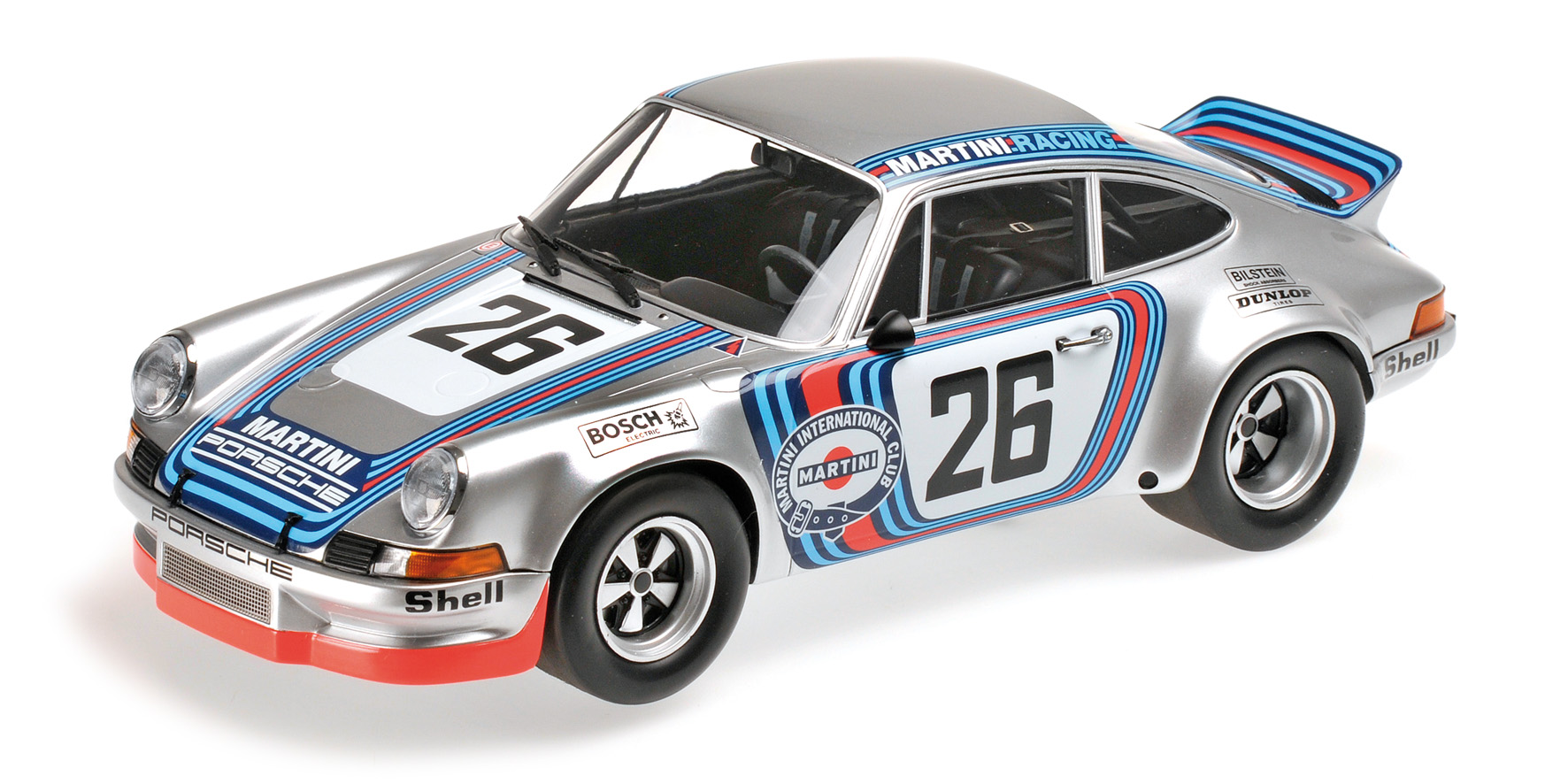 PORSCHE 911 CARRERA RSR 2.8 - MUELLER/VAN LENNEP - CLASS WINNERS 1000KM DIJON - 1973