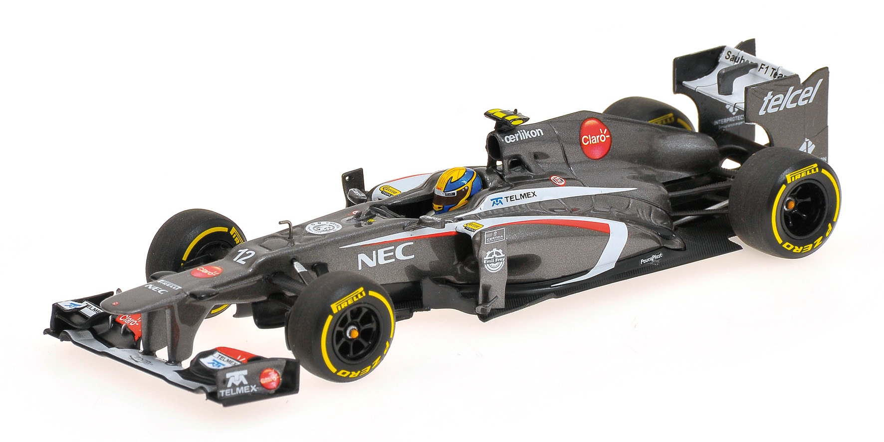 SAUBER F1 TEAM - ESTEBAN GUTIERREZ - SHOWCAR 2013