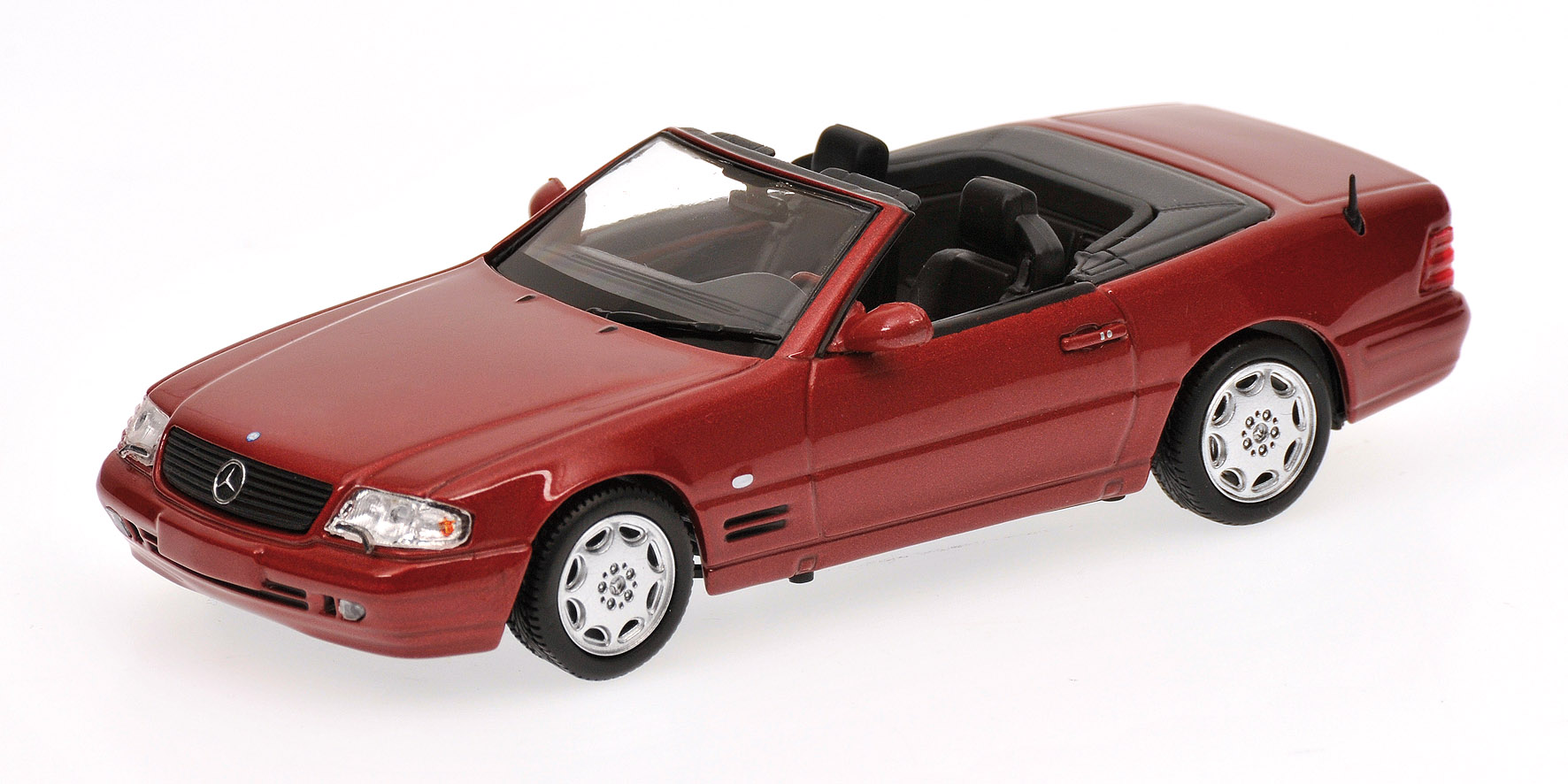 MERCEDES-BENZ 500 SL (R129) - 1999 - RED METALLIC (ALMADINROT)