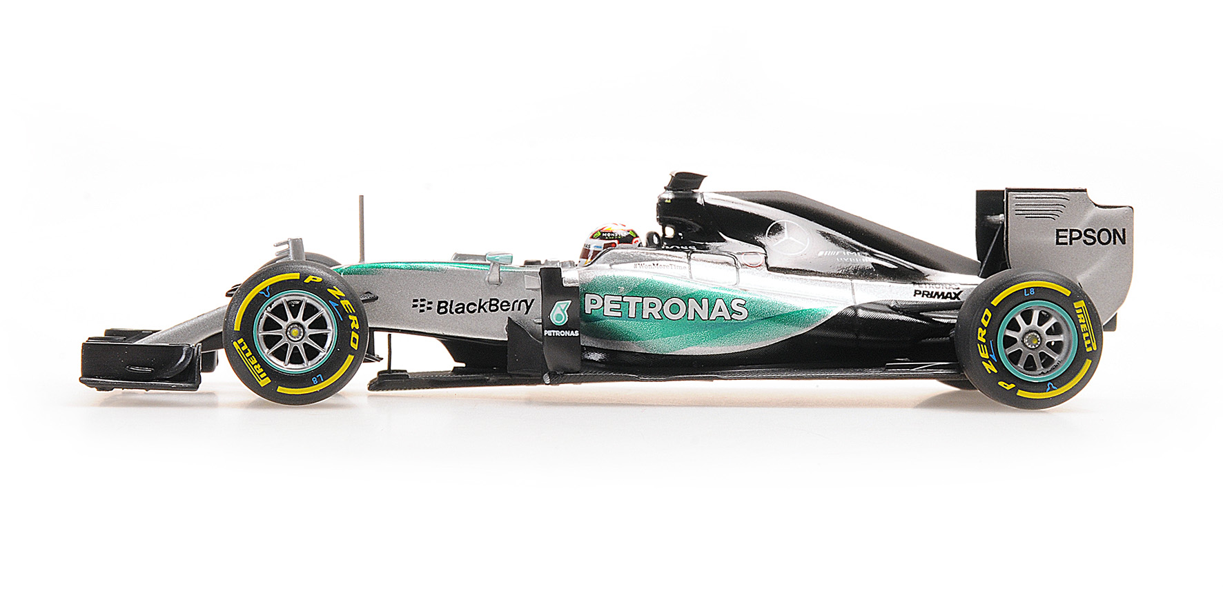 MERCEDES AMG PETRONAS F1 TEAM W06 HYBRID - LEWIS HAMILTON - WORLD CHAMPION  2015