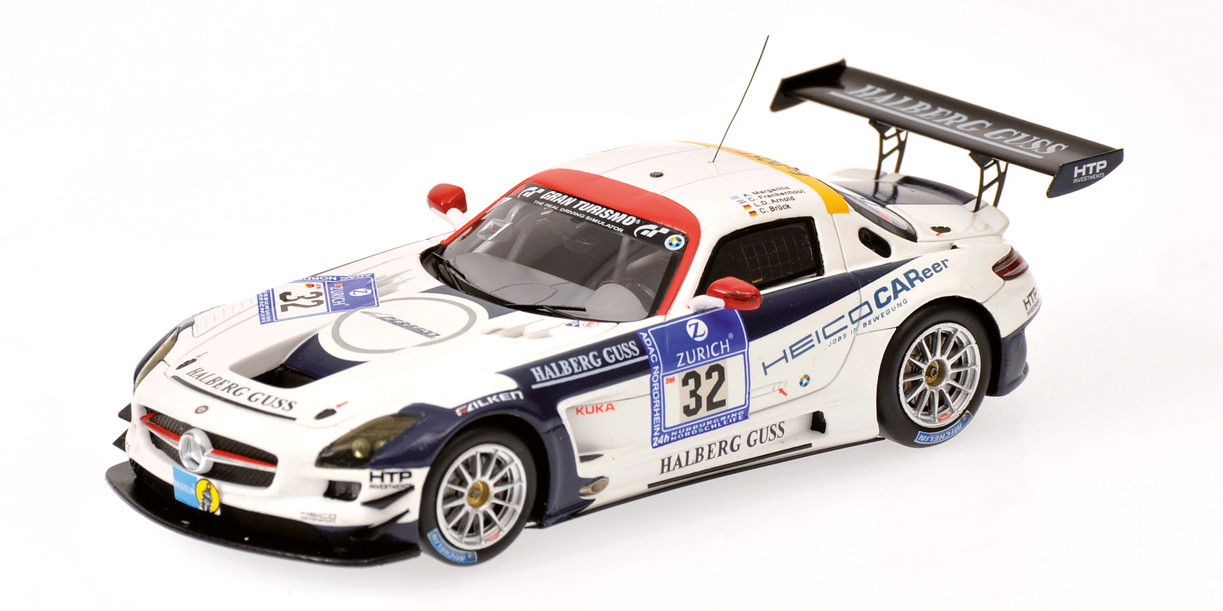 MERCEDES-BENZ SLS AMG GT3 - MARGARITIS/FRANKENHOUT/ARNOLD/BRÜCK - 24H NÜRBURGRING 2011