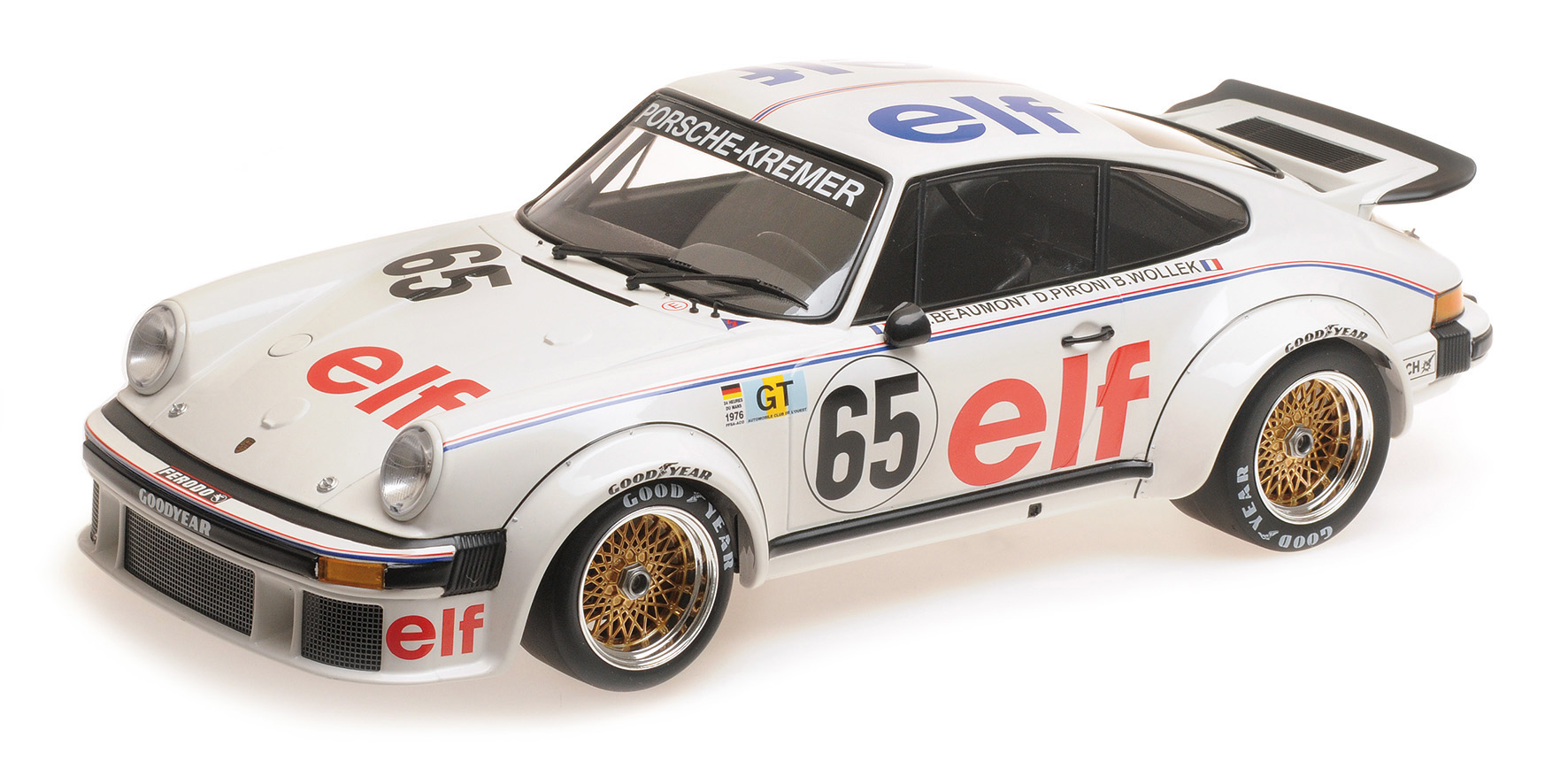PORSCHE 934 - PORSCHE KREMER RACING - WOLLEK/PIRONI/BEAUMONT - 24H LE MANS 1976