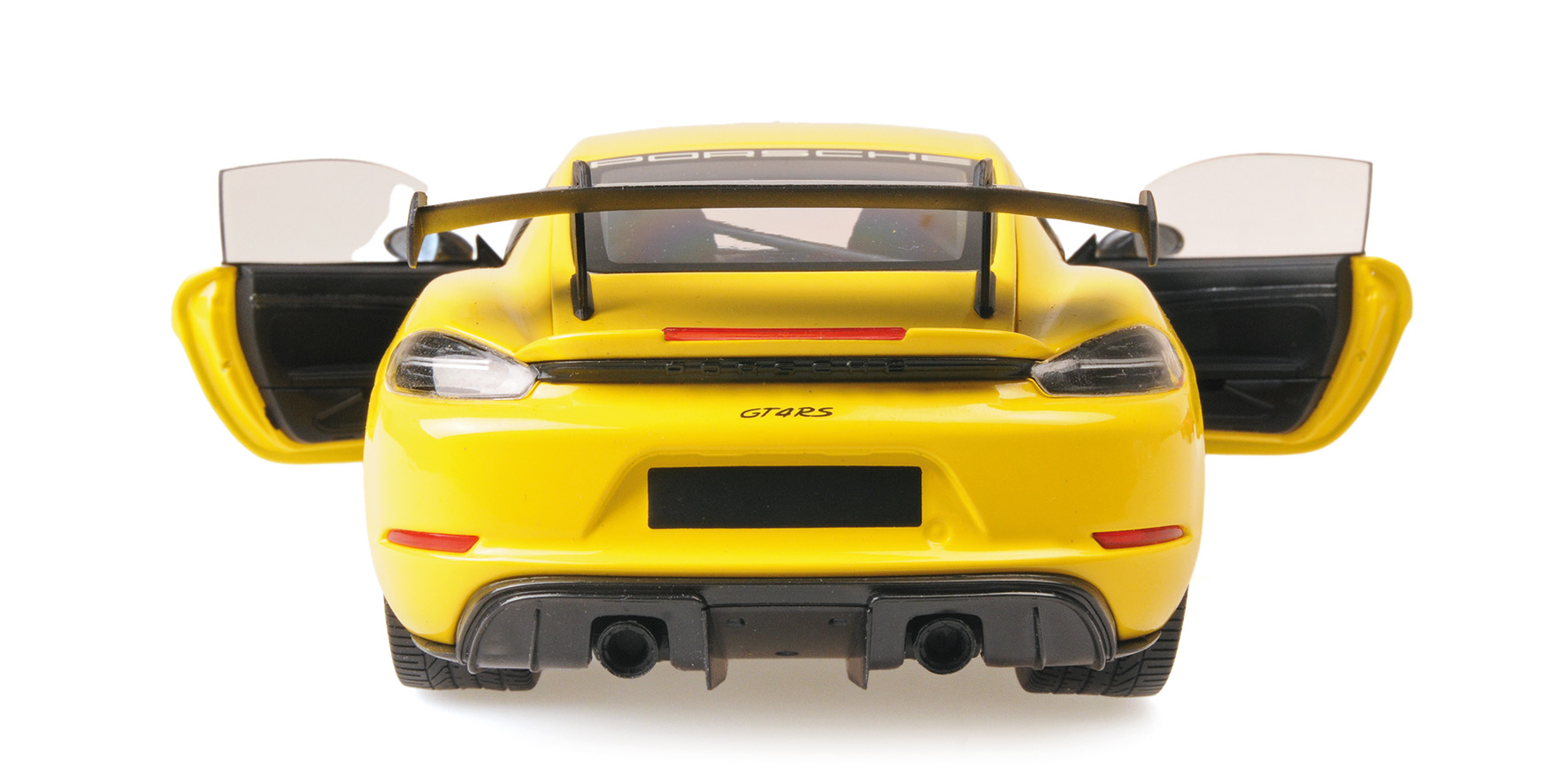 PORSCHE CAYMAN GT4 RS - 2024 -YELLOW W/ WEISSACH PACKAGE
