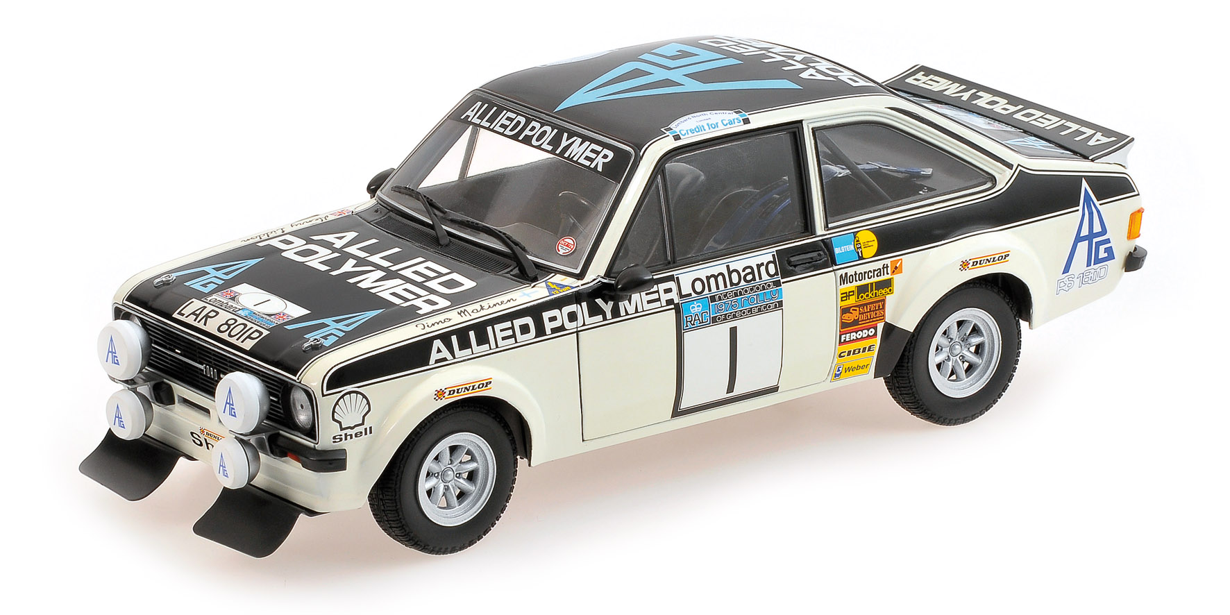 FORD ESCORT II RS1800 - 'ALLIED POLYMER' - MAKINEN/LIDDON - WINNERS RAC RALLY - 1975