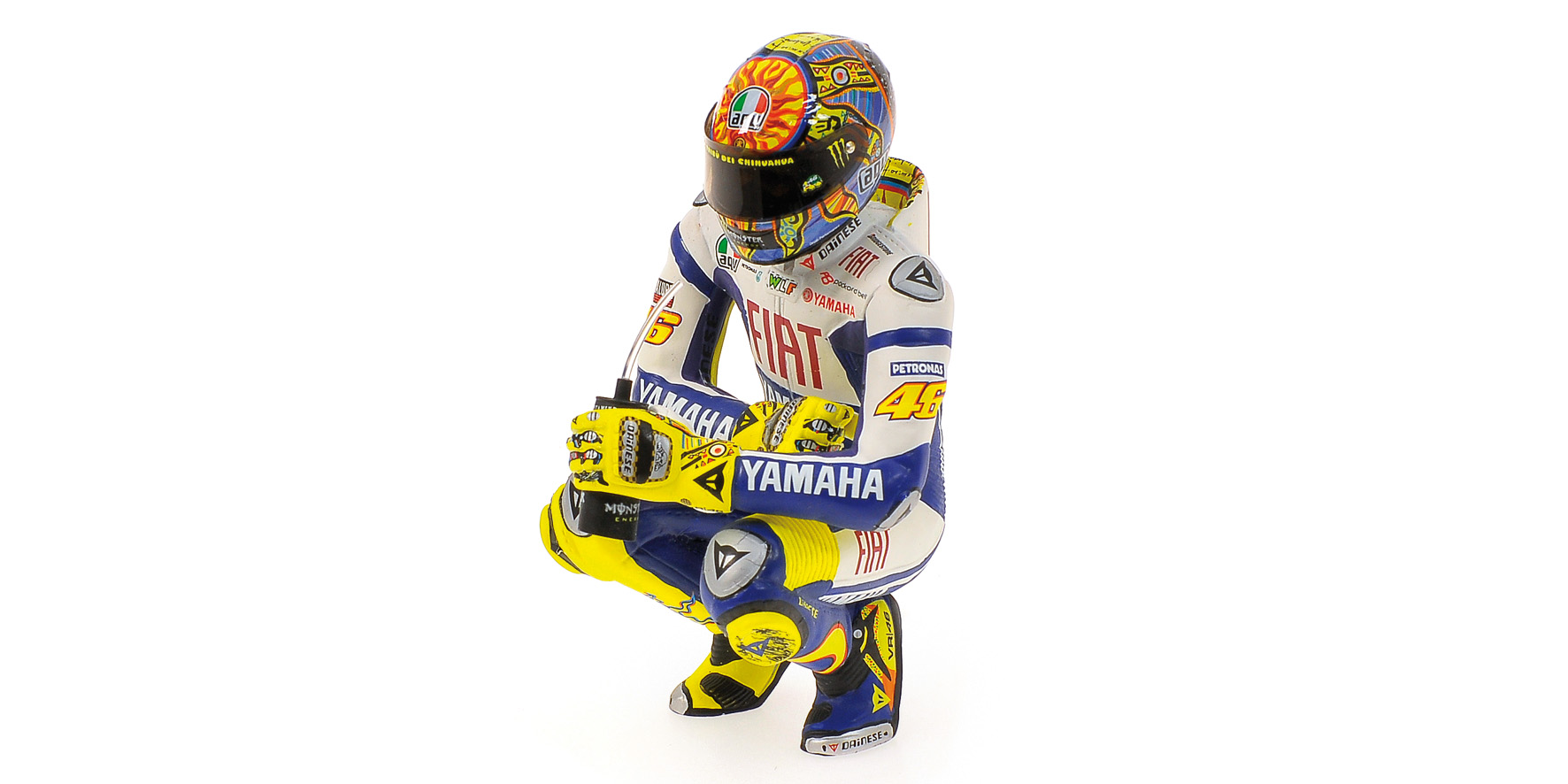 FIGURINE - VALENTINO ROSSI - MOTEGI MOTOGP 2009 - 'GRID'